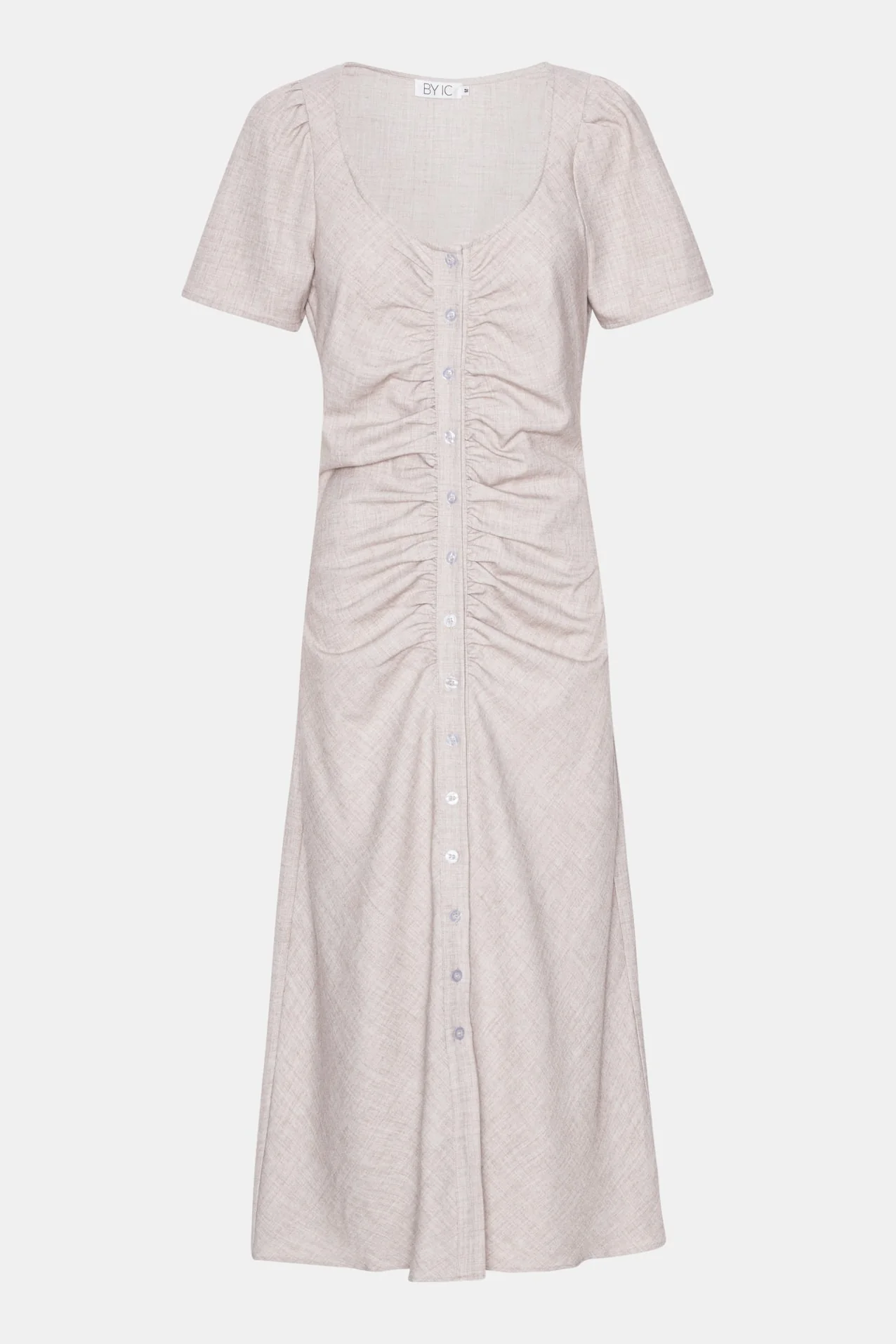 MerleIC Long Dress - Beige - Image 9