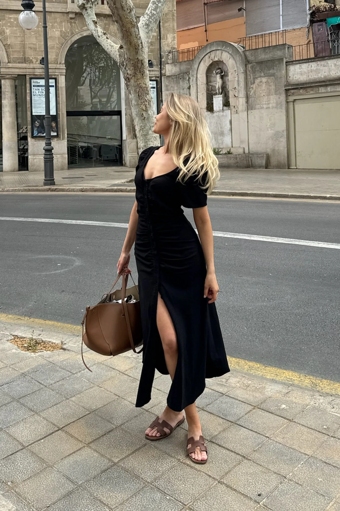 MerleIC Long Dress - Black - Image 4