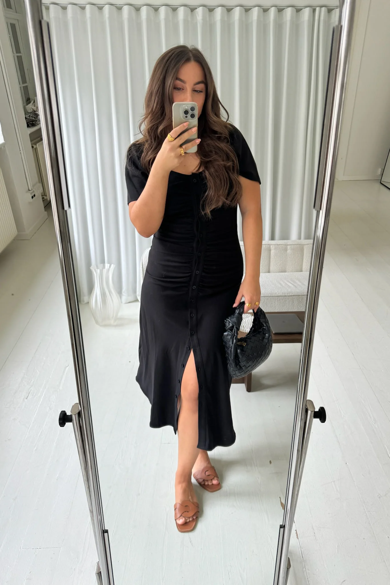 MerleIC Long Dress - Black - Image 5