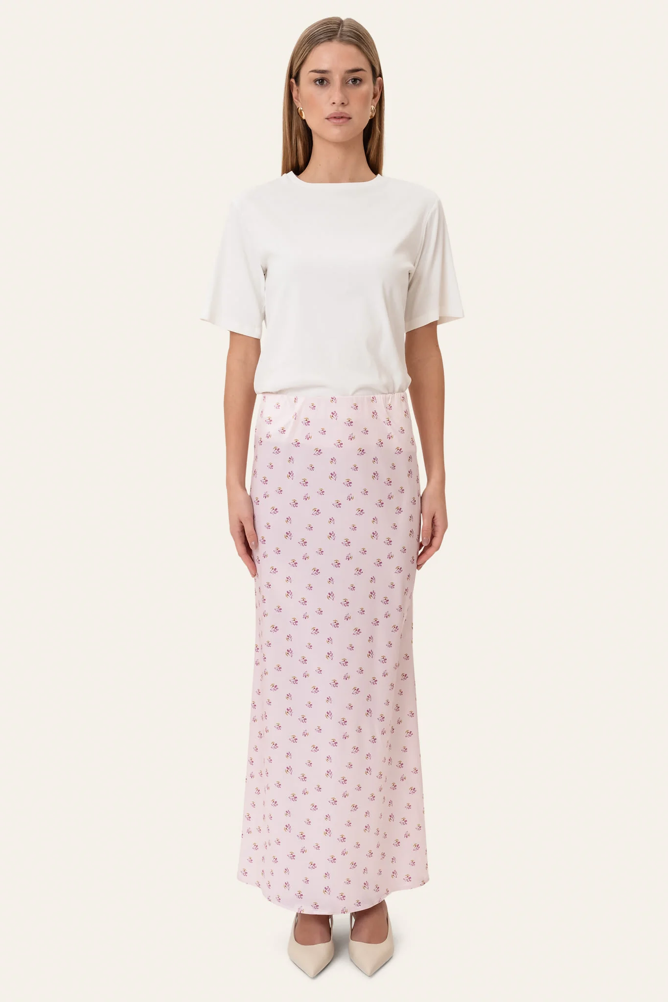 MerleIC Maxi Skirt - Pink - Image 3