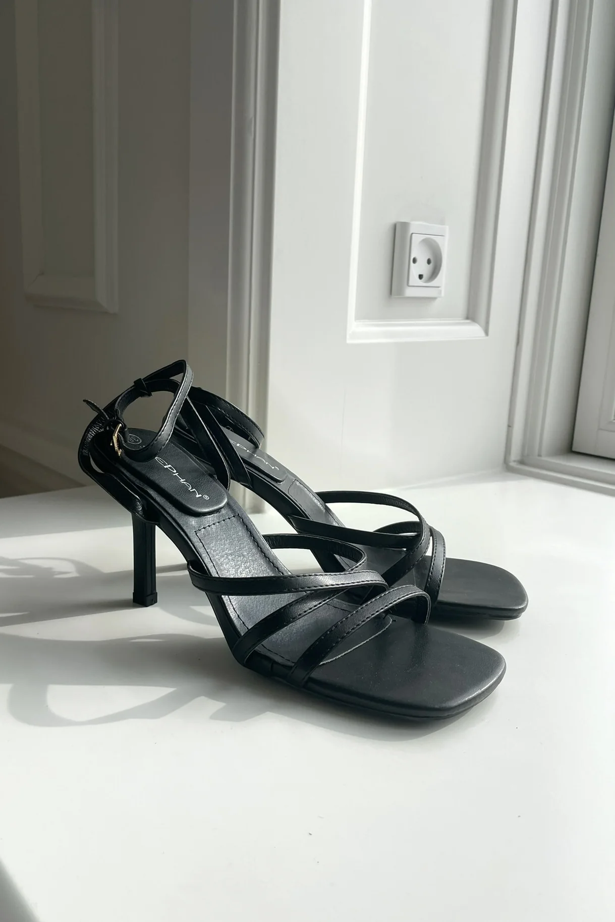 QQ-80 Milan Heels - Black - Image 3