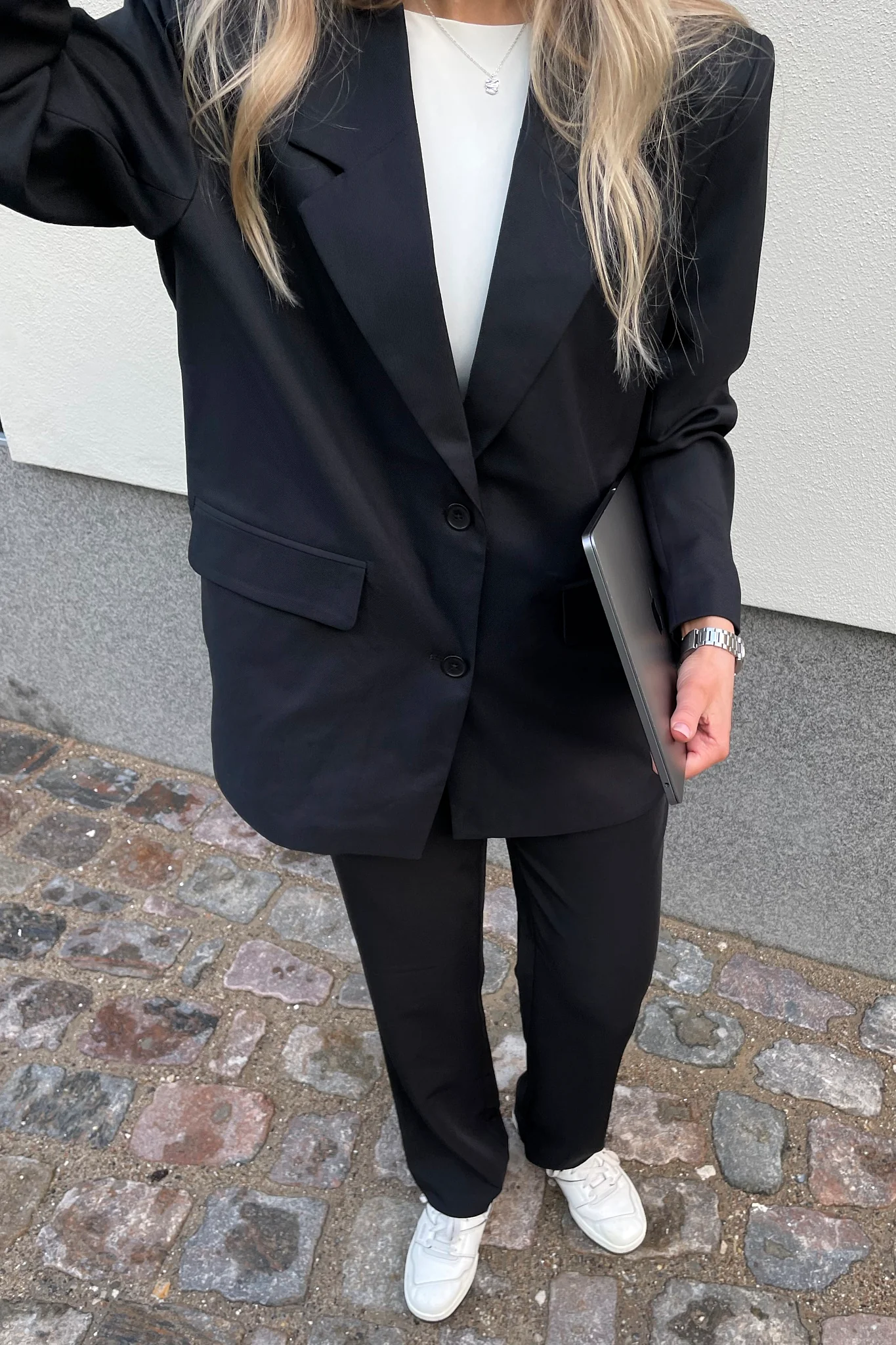NMMilla LS Blazer - Black - Image 5