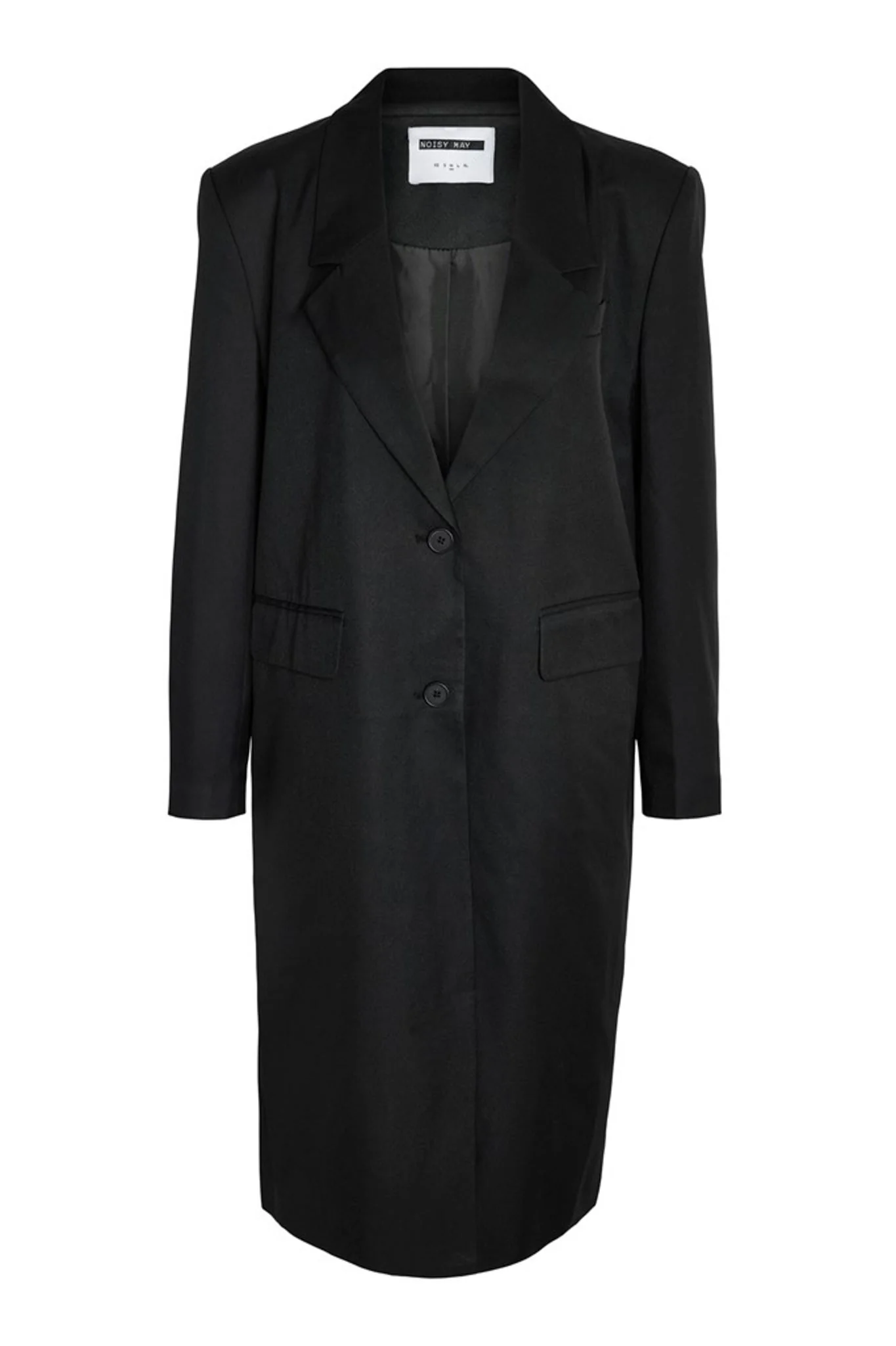 NMMilla LS Xlong Blazer - Black - Image 5