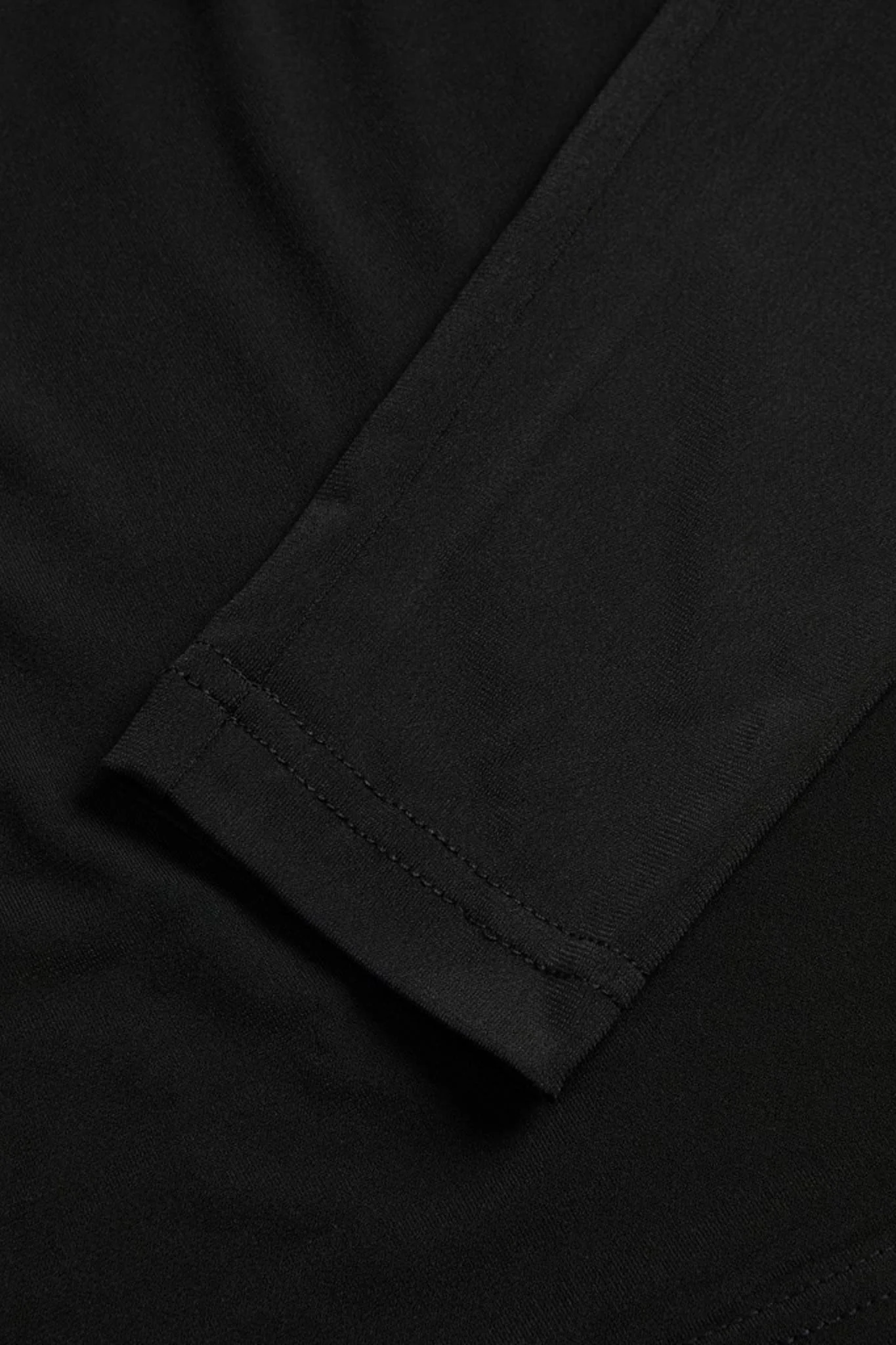 JXMille LS Square Neck Tee - Black - Image 8