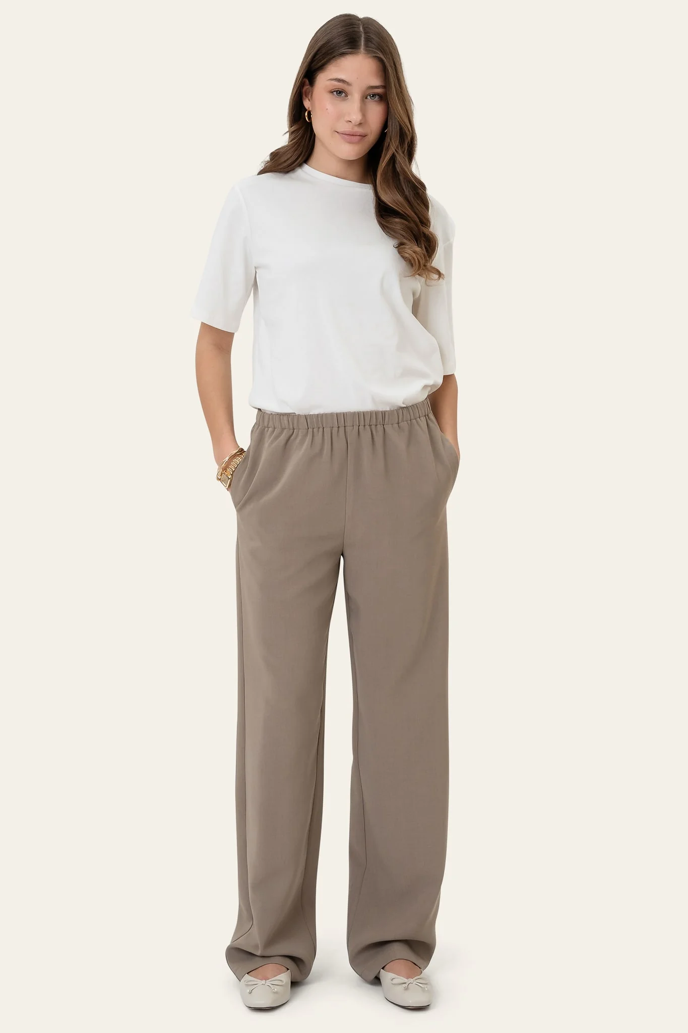 MioIC Pants - Light Brown - Image 4