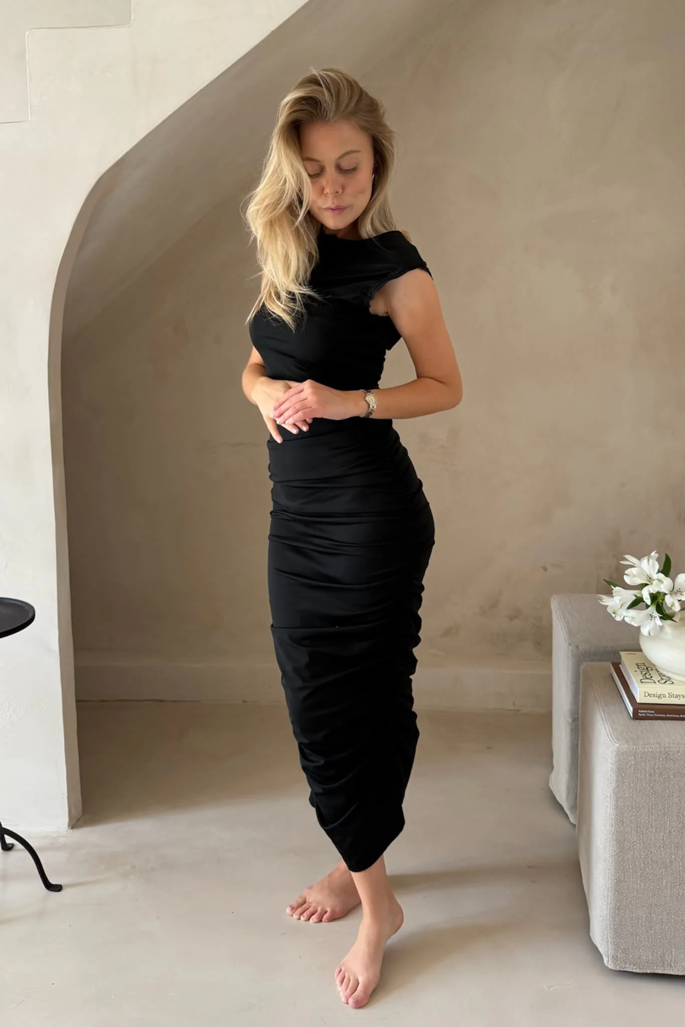 MiraIC Dress - Black - Image 7