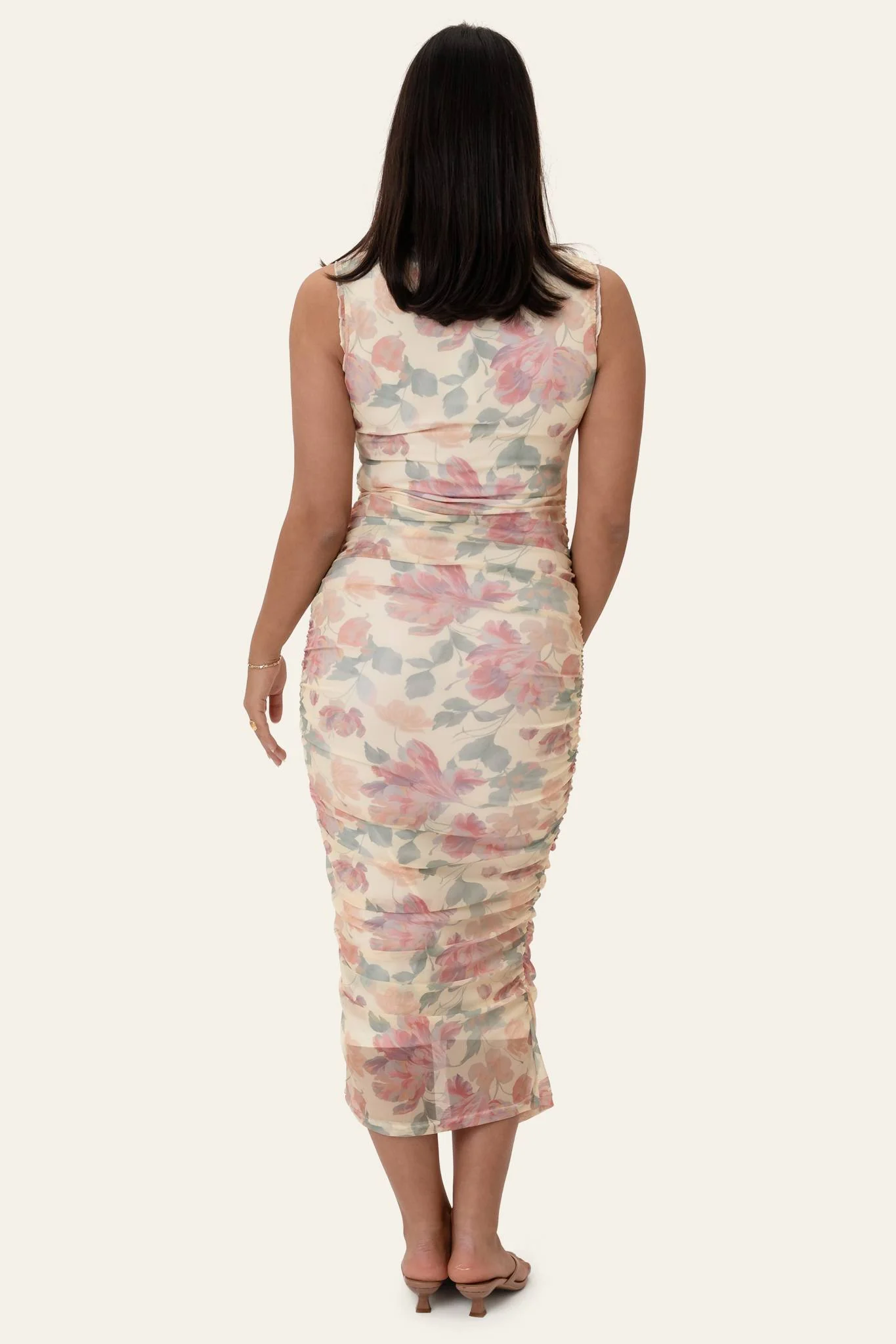 MiraIC Mesh Dress - Pastel Garden - Image 3
