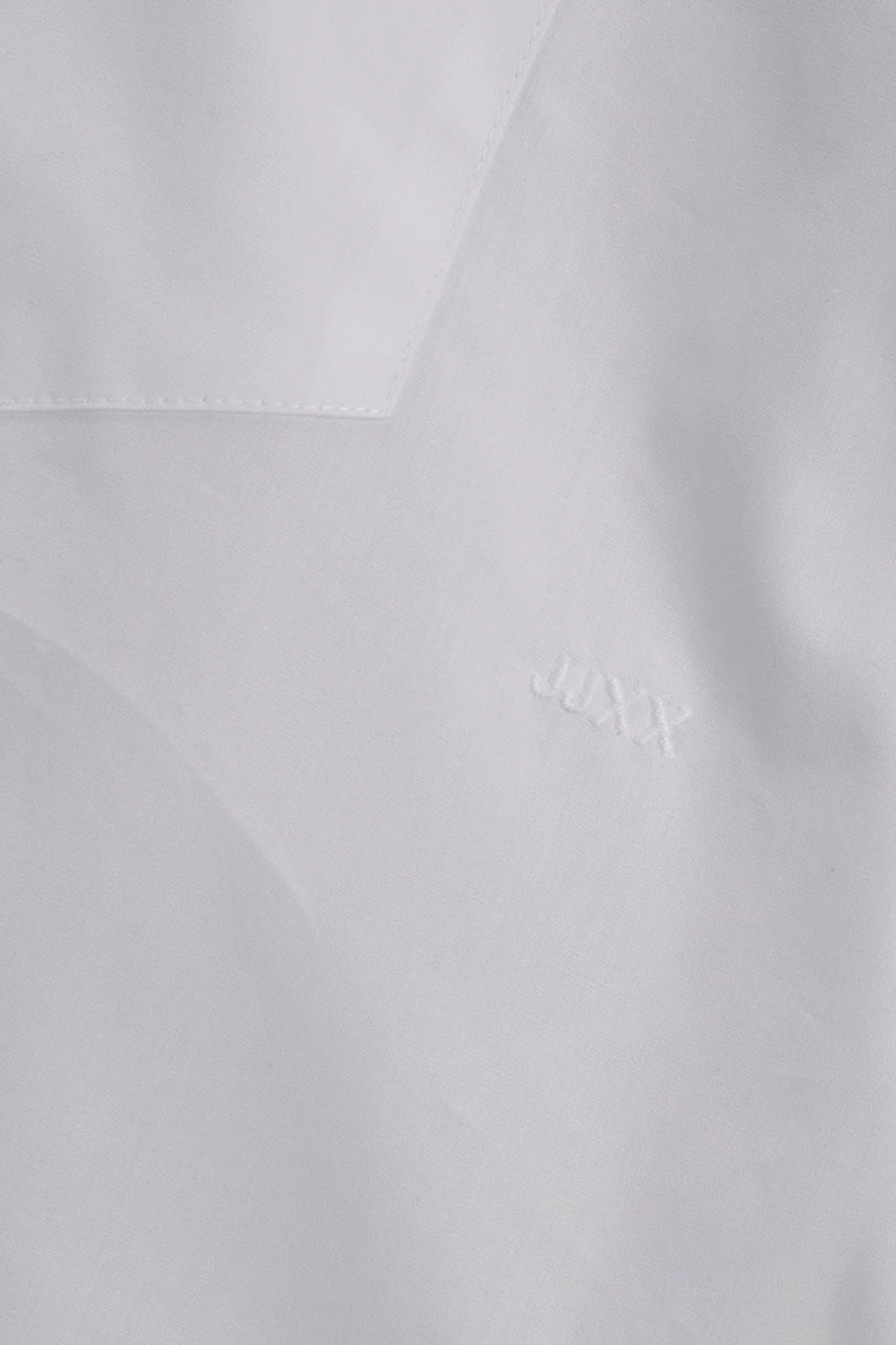 JXMolly SS Relaxed Poplin Shirt - White - Image 7