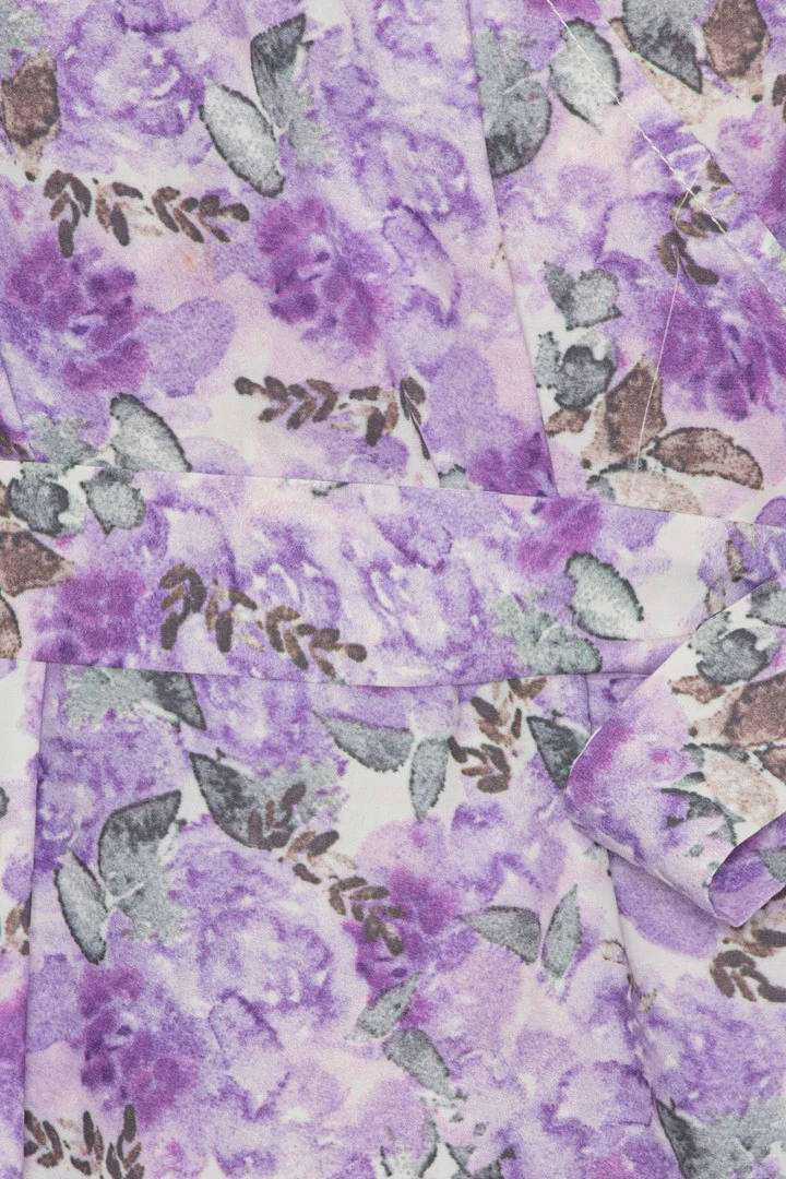 MollyIC Wrapped Dress - Lavendula - Image 8