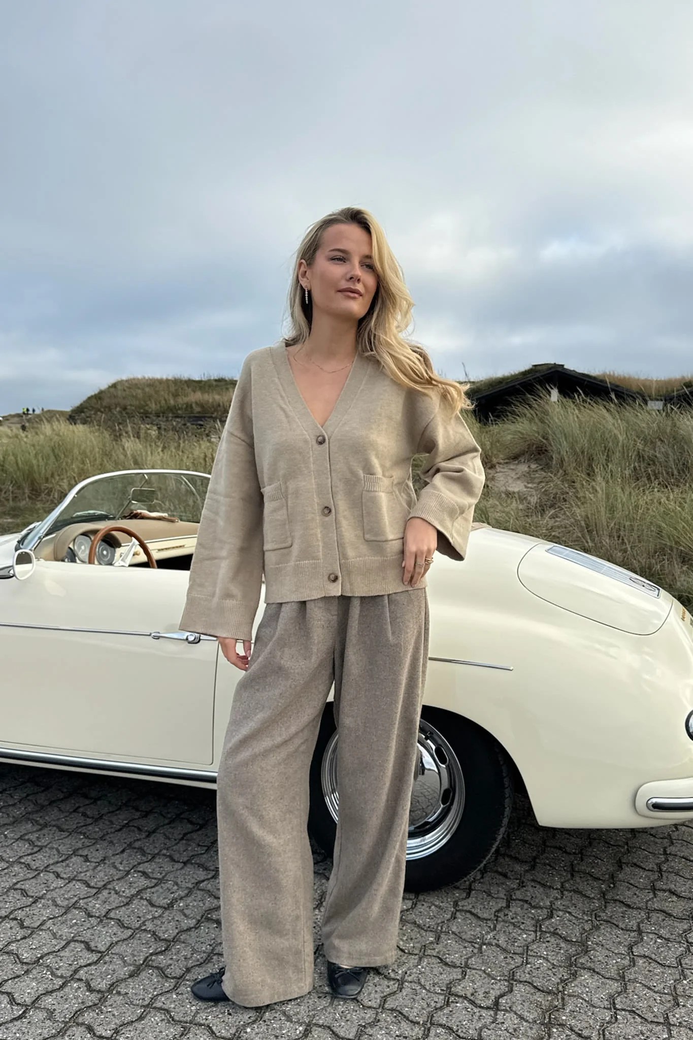 MollyIC Cardigan - Beige - Image 5