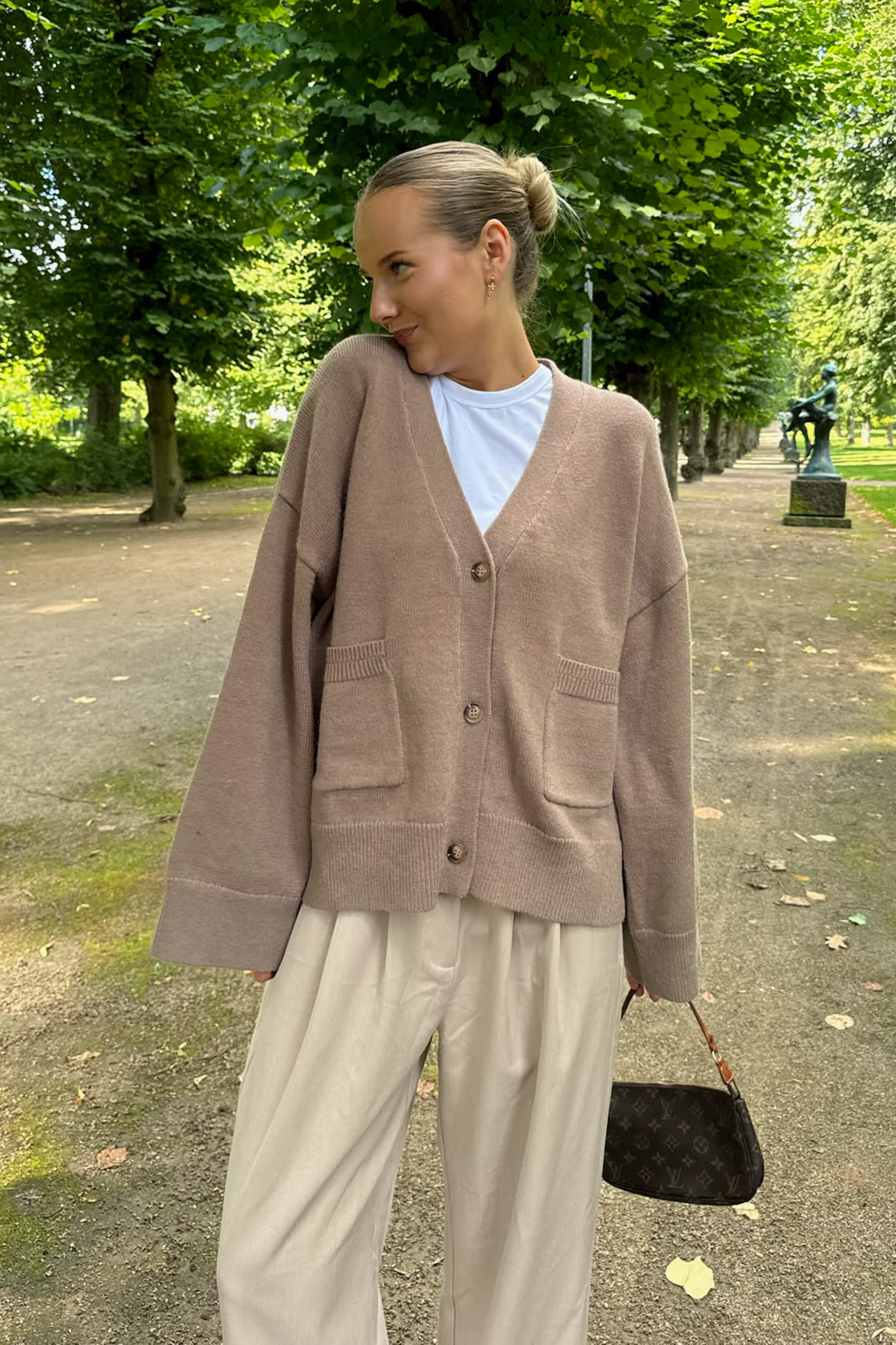 MollyIC Cardigan - Brown - Image 5