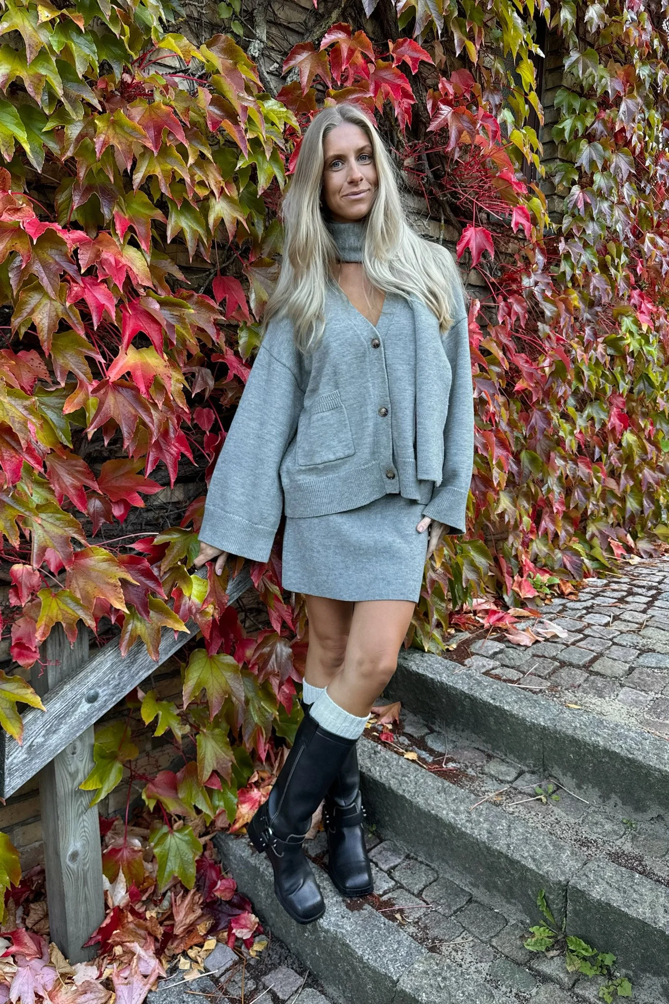 MollyIC Cardigan - Grey - Image 7
