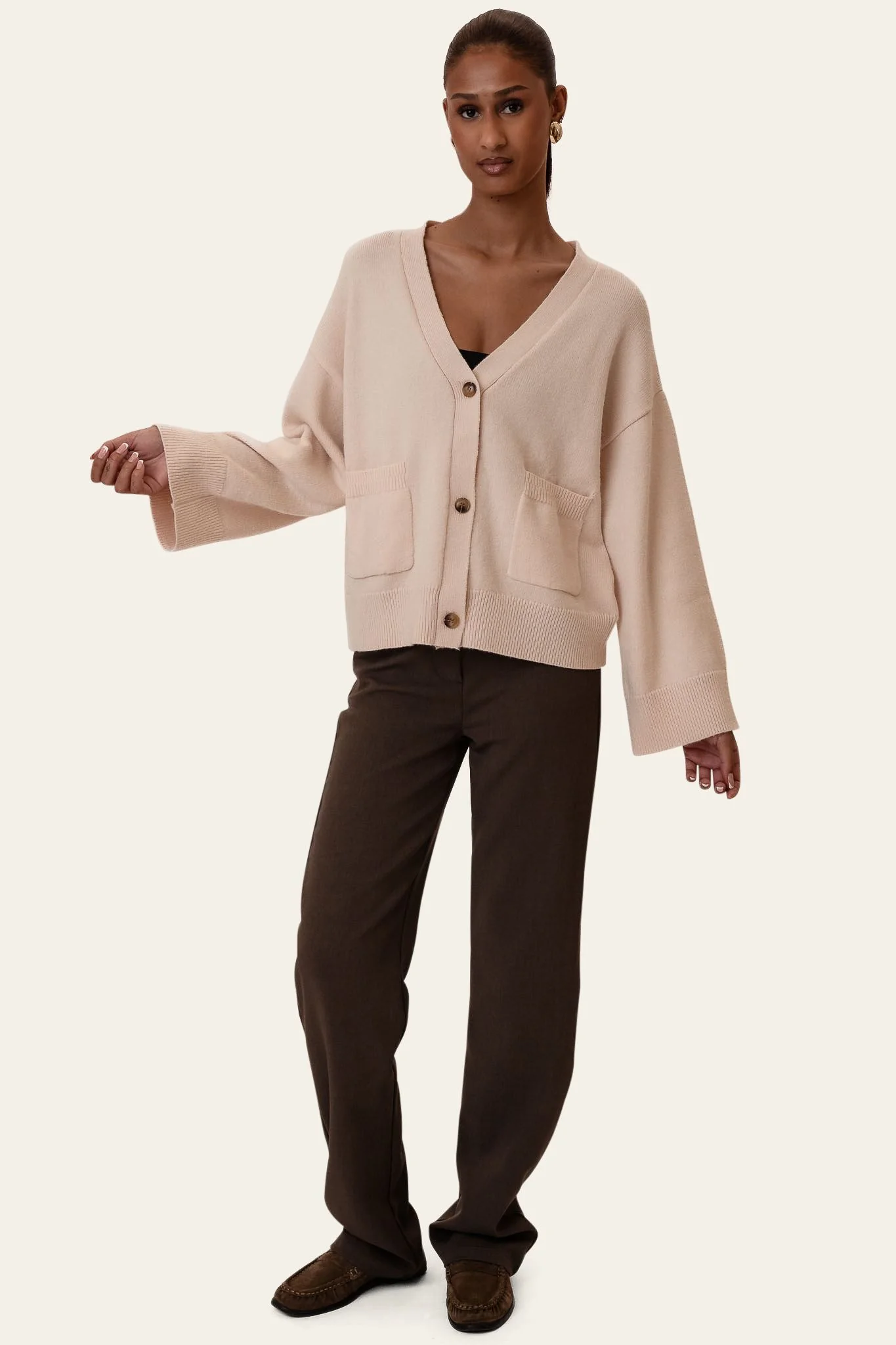 MollyIC Cardigan - Off White - Image 2