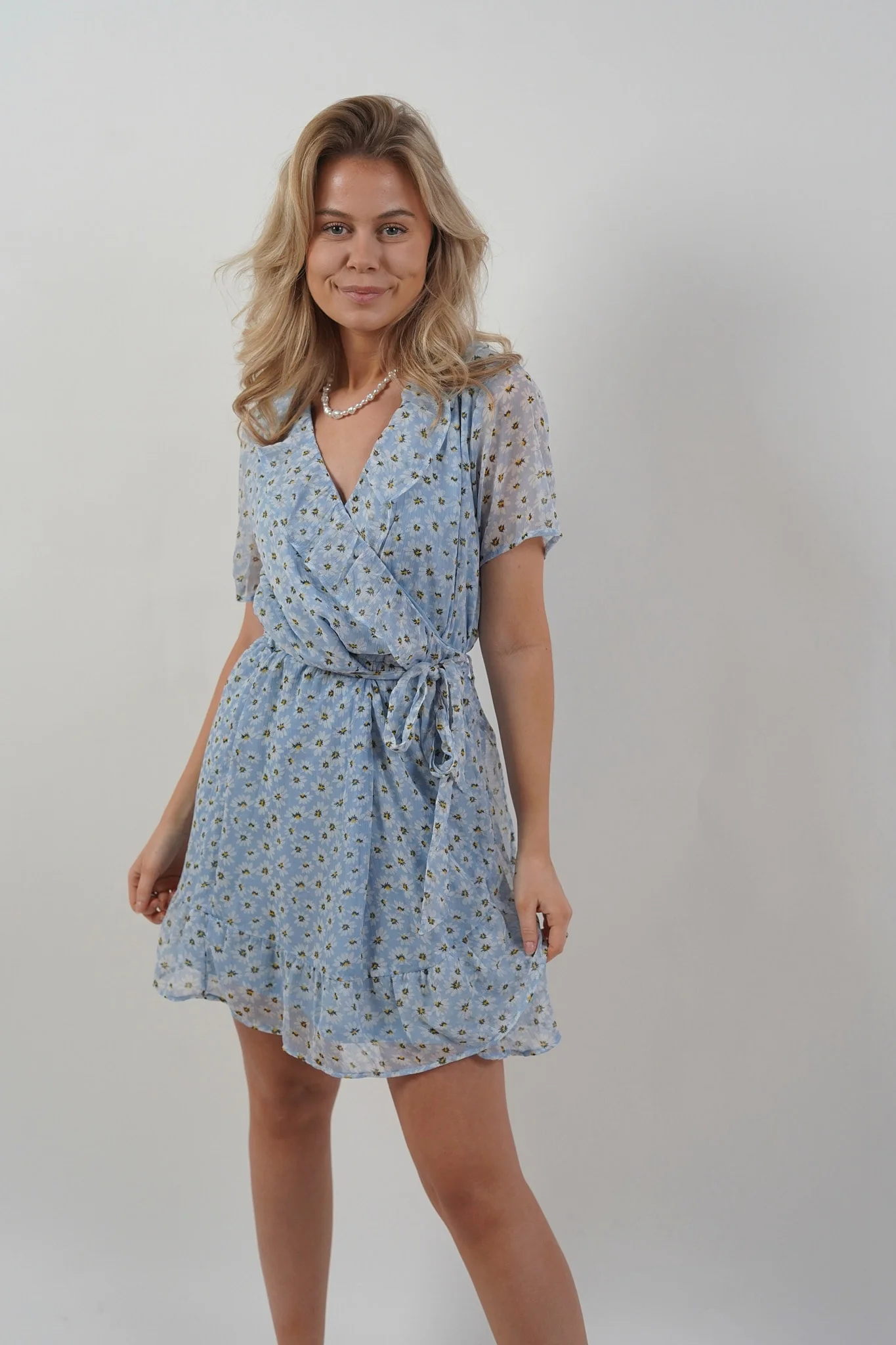 JDYMoon SS Wrap Dress - Eventide Marguerite - Image 5