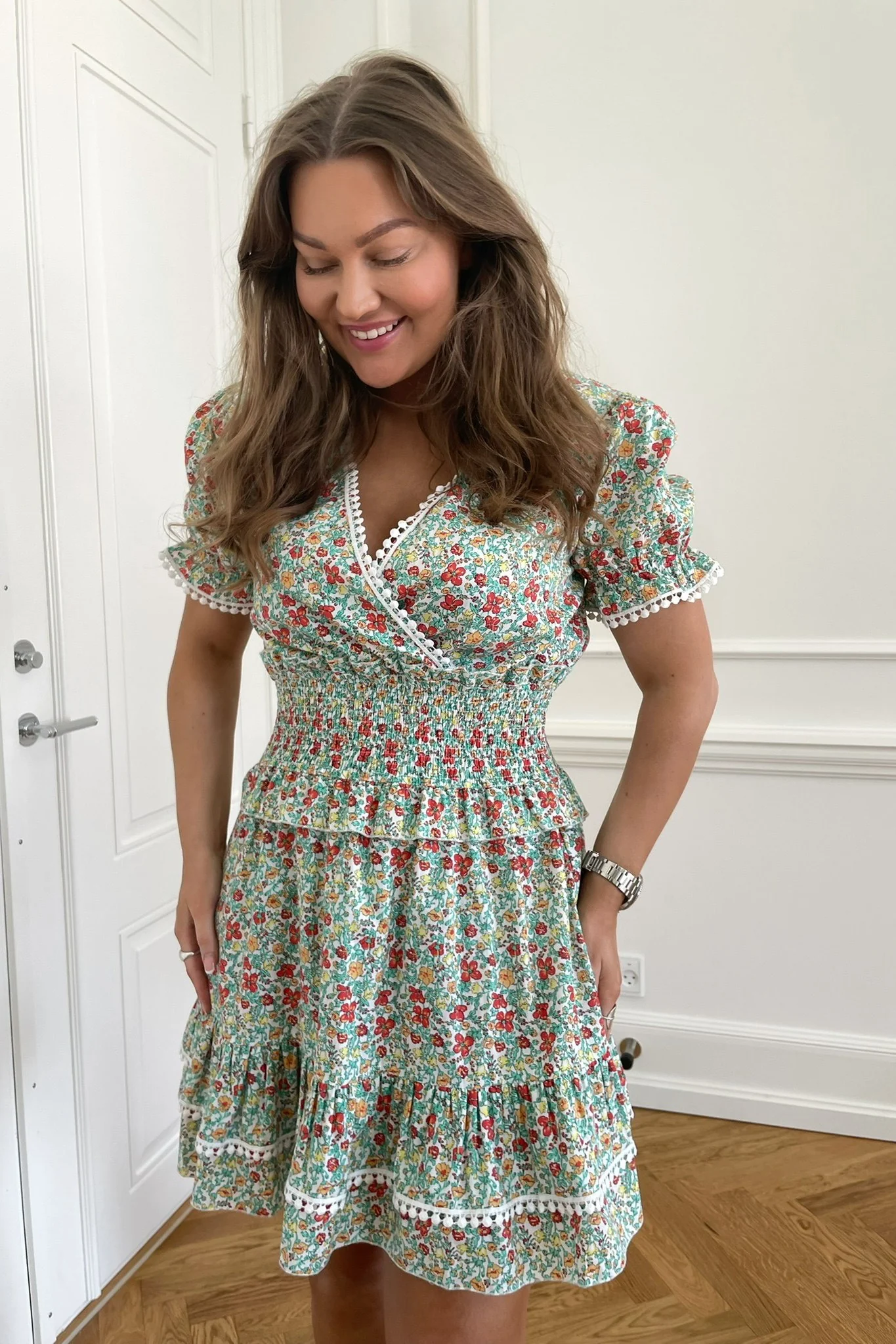 NannaIC Dress - Dark Garden Green - Image 4