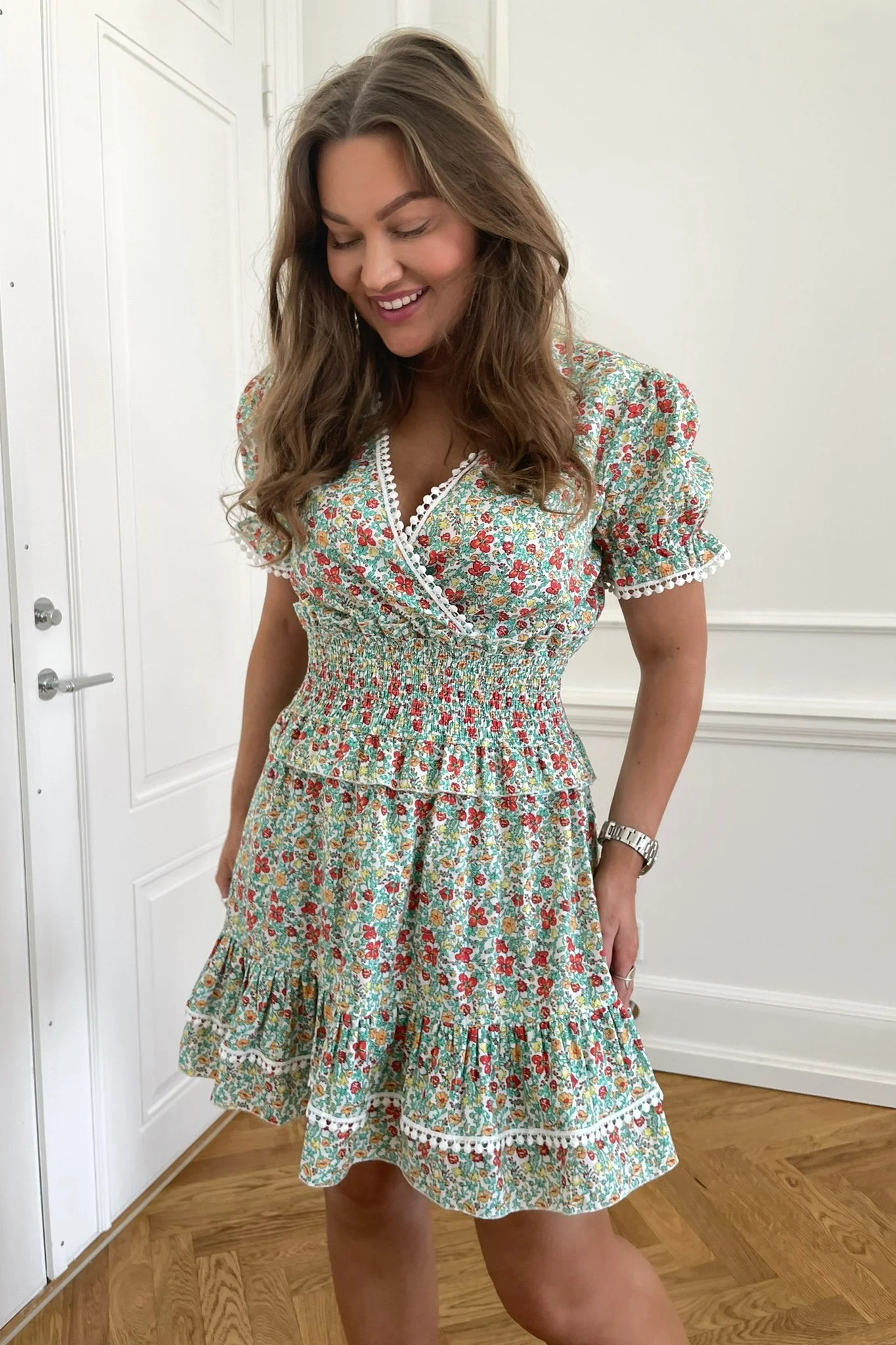 NannaIC Dress - Dark Garden Green - Image 5