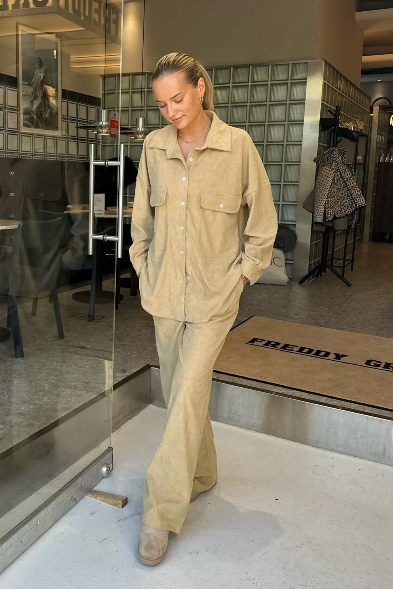 NannaIC Pants - Light Brown Corduroy - Image 5
