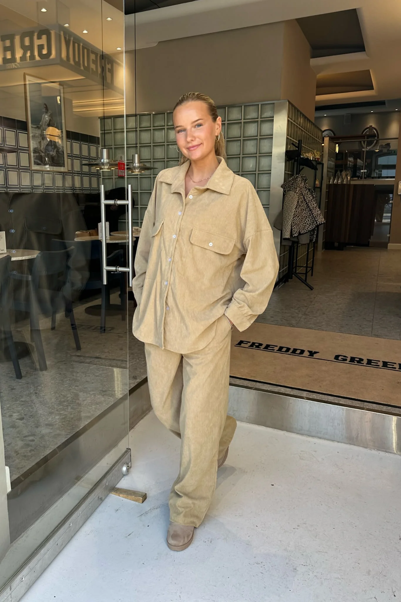 NannaIC Pants - Light Brown Corduroy - Image 8