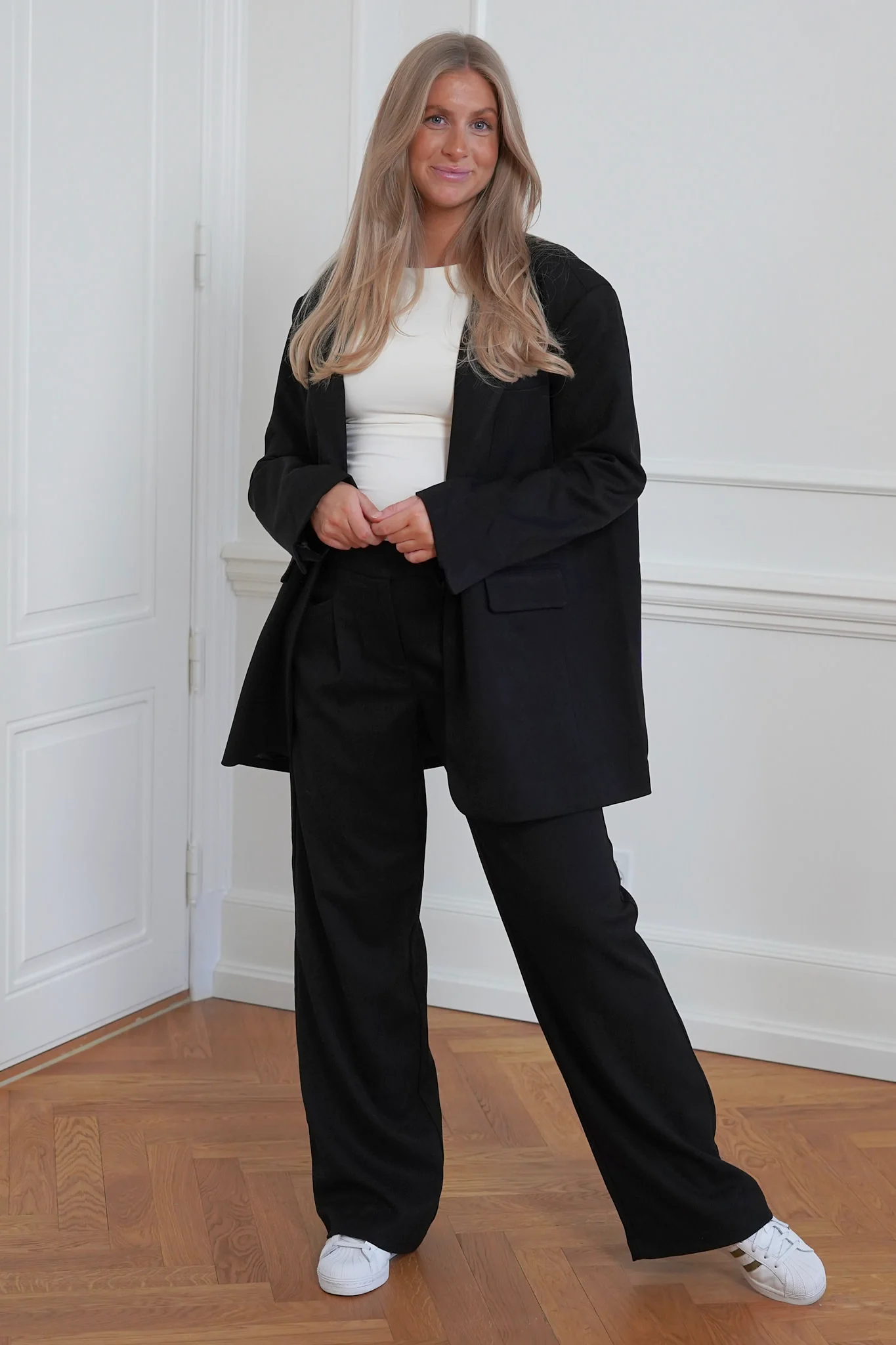 SNNaomi LS Oversize Blazer - Black - Image 2