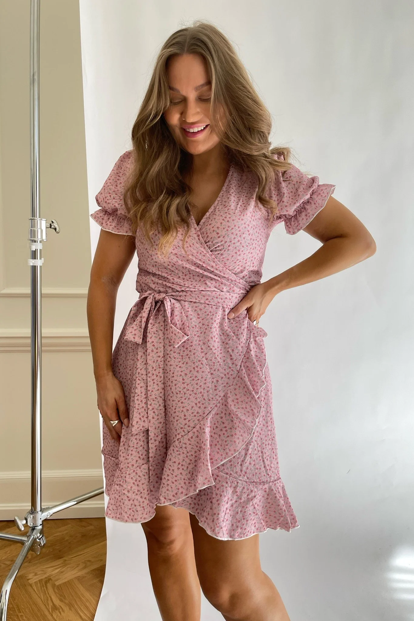 NaomiIC Dress - Rhubarb Flower - Image 3