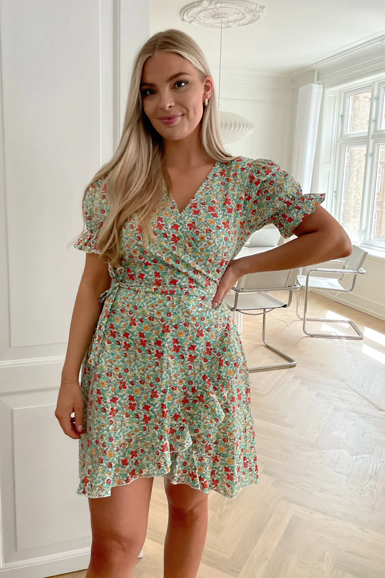 NaomiIC Dress - Dark Garden Green - Image 3