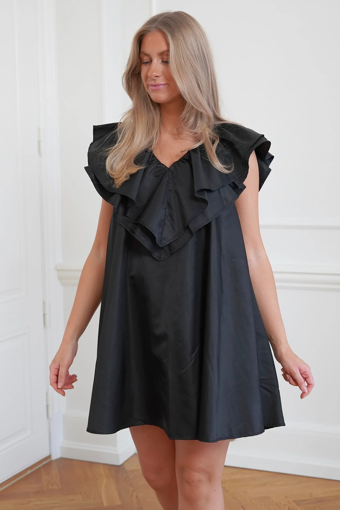 SNNaomi SL Nylon Dress - Black - Image 3
