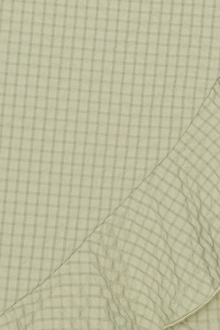 NaomiIC Dress - Bubble Check Sage - Image 6