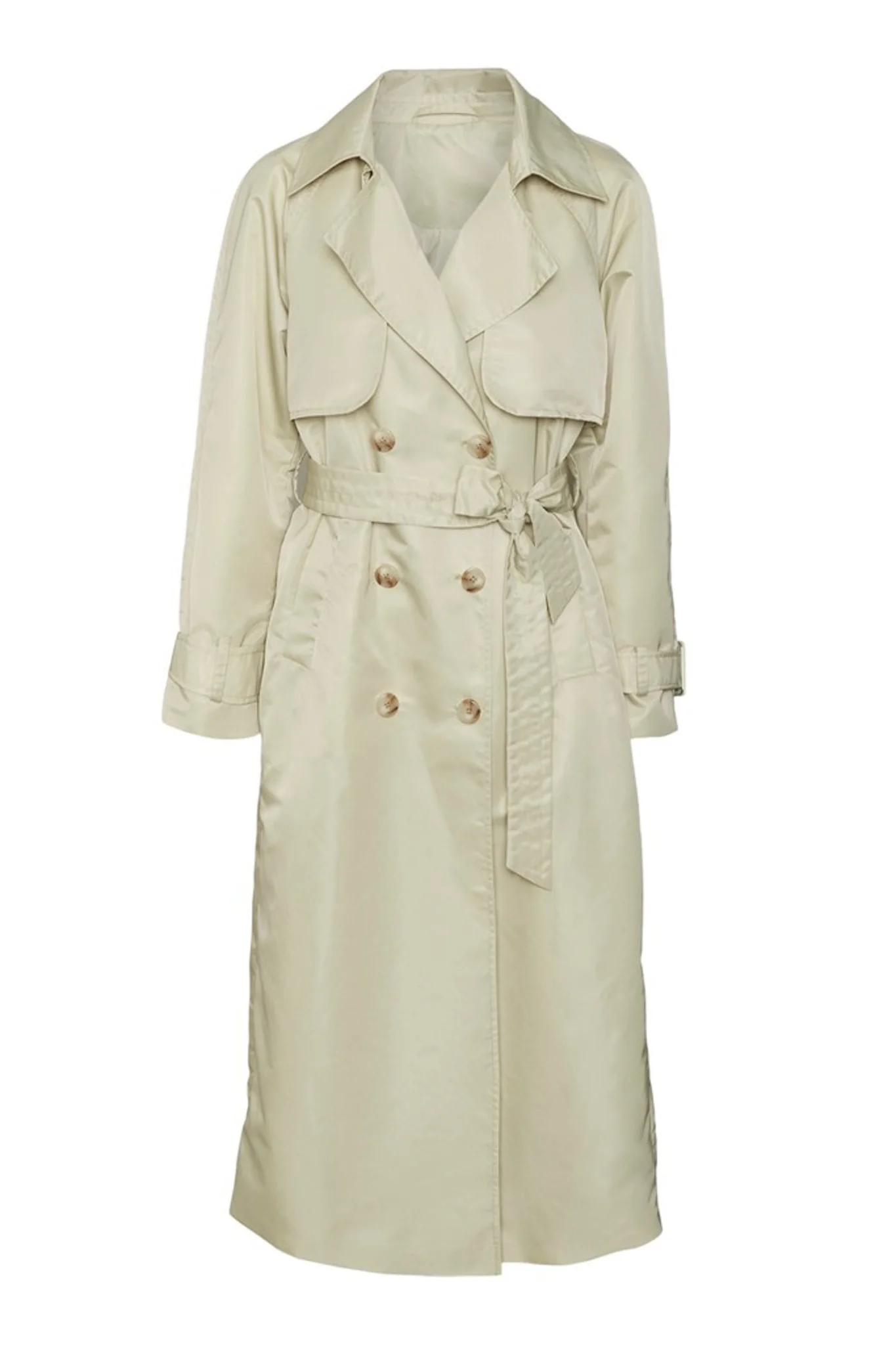 SNNeco LS Trenchcoat Nylon - Birch - Image 10