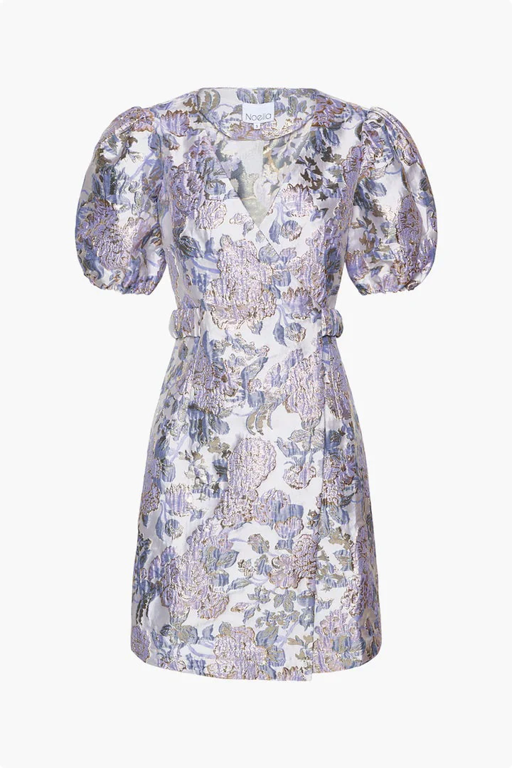 Noella Neva Belt Dress - Lilac Mix - Image 5