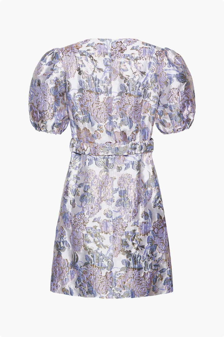 Noella Neva Belt Dress - Lilac Mix - Image 6