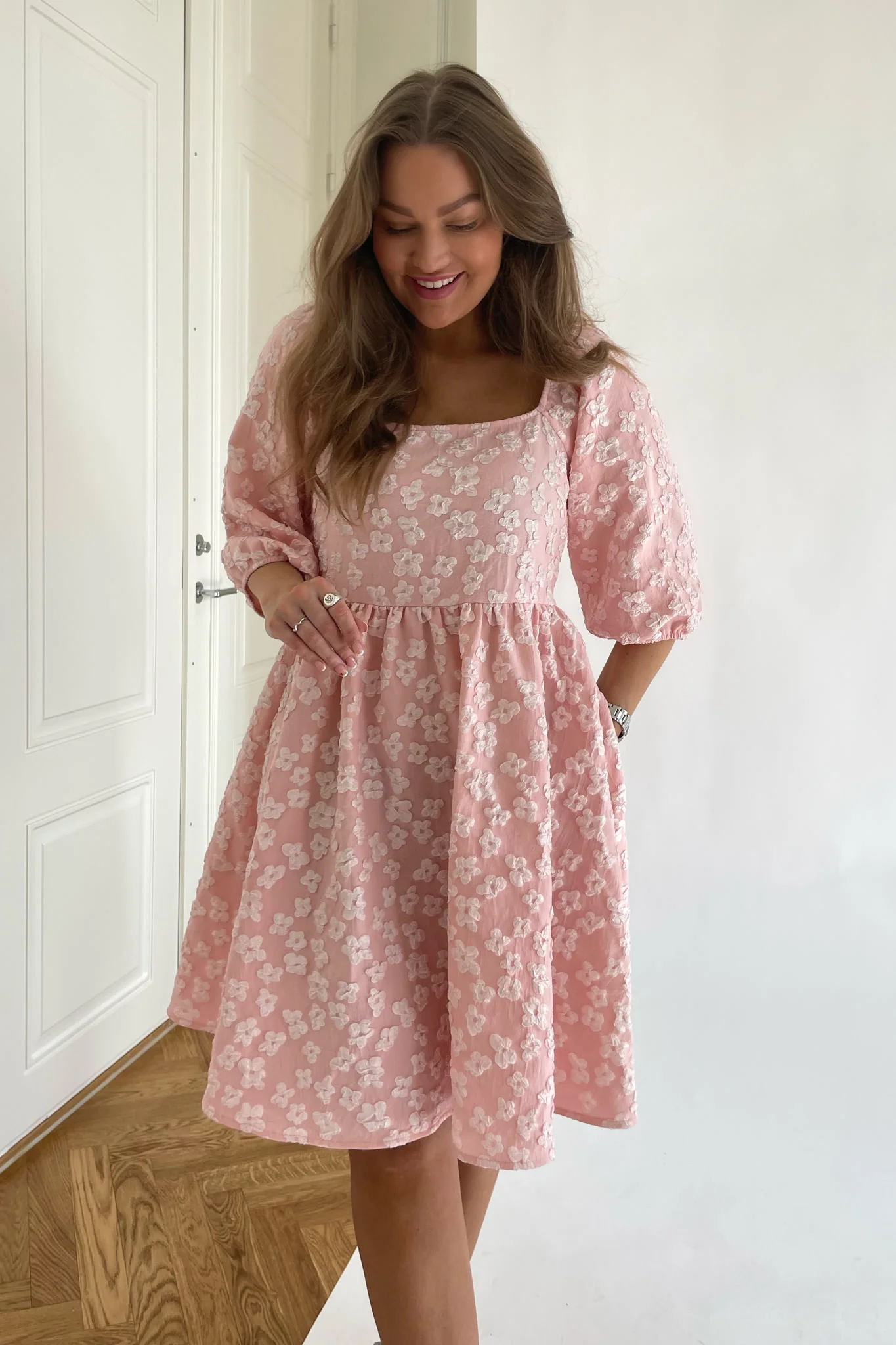 Noella Nicole Dress - Rose - Image 4