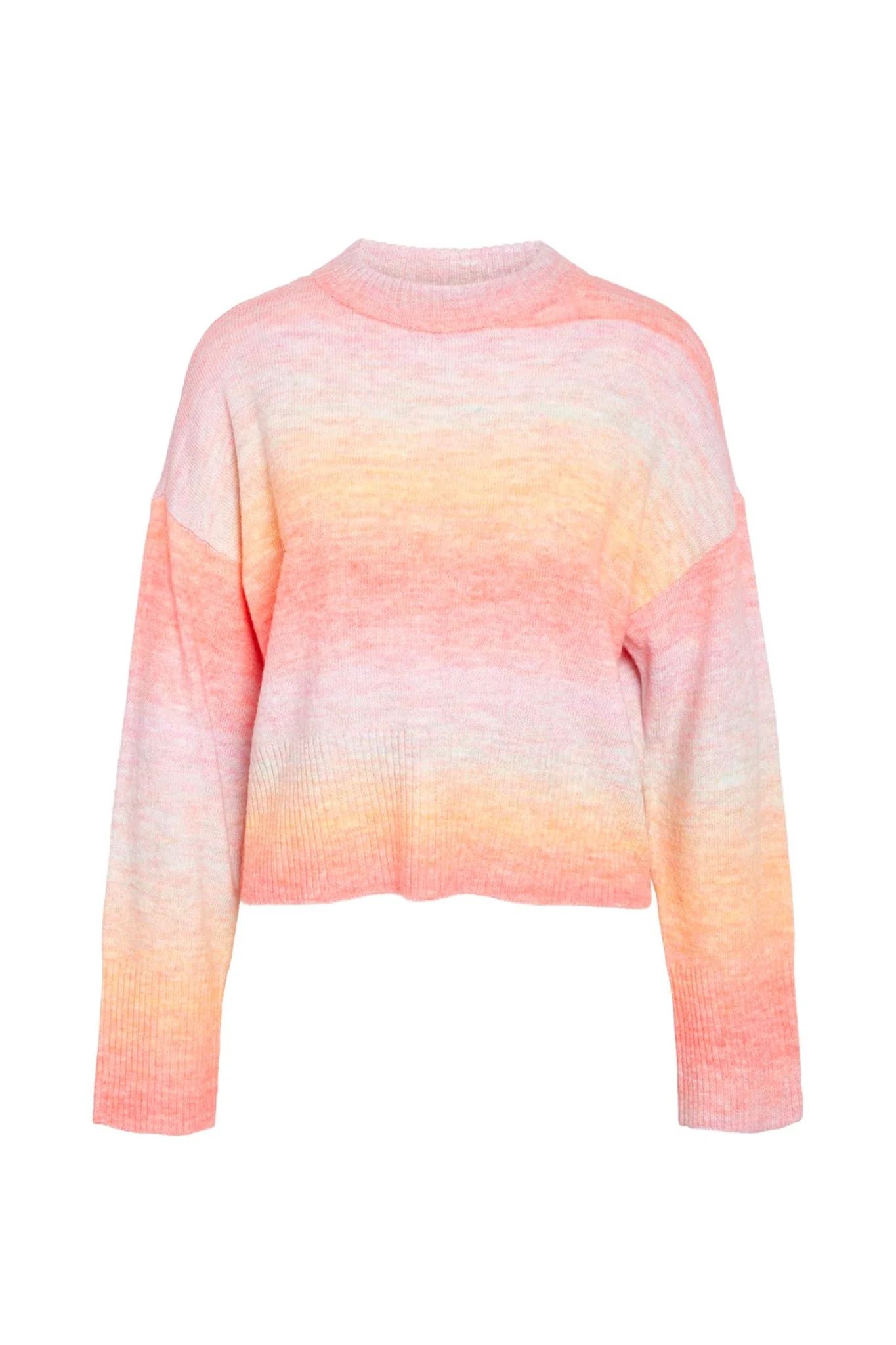NMLiva LS ONeck Knit - Flamingo Pink - Image 5