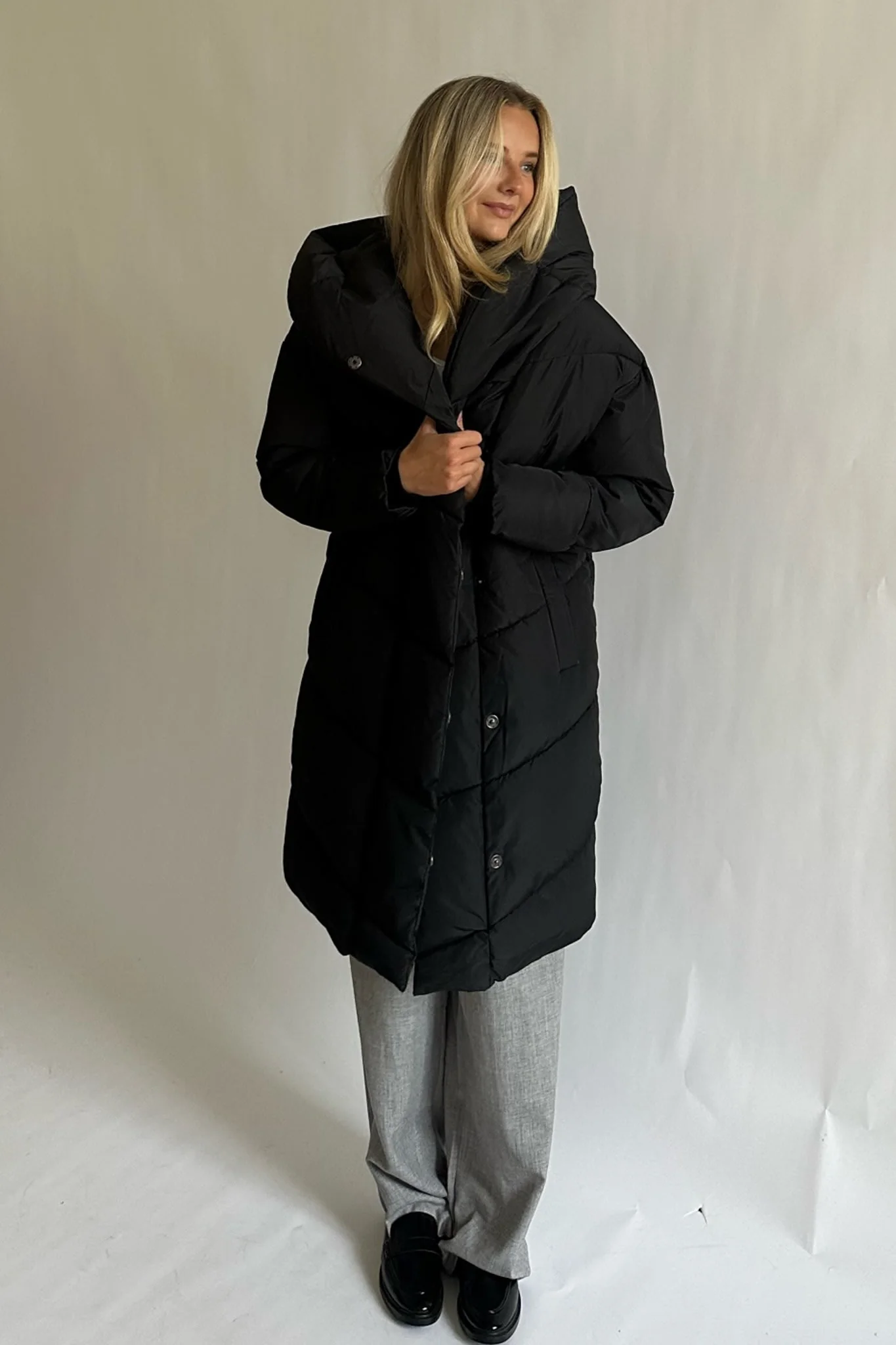 NMNew Tally LS Long Jacket - Black - Image 2