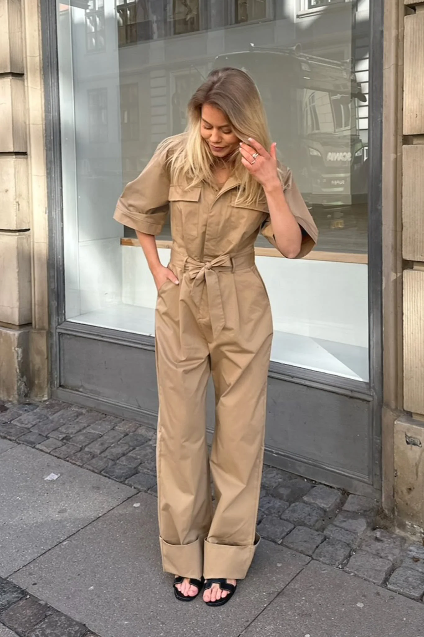 NoraIC Jumpsuit - Brown - Image 14
