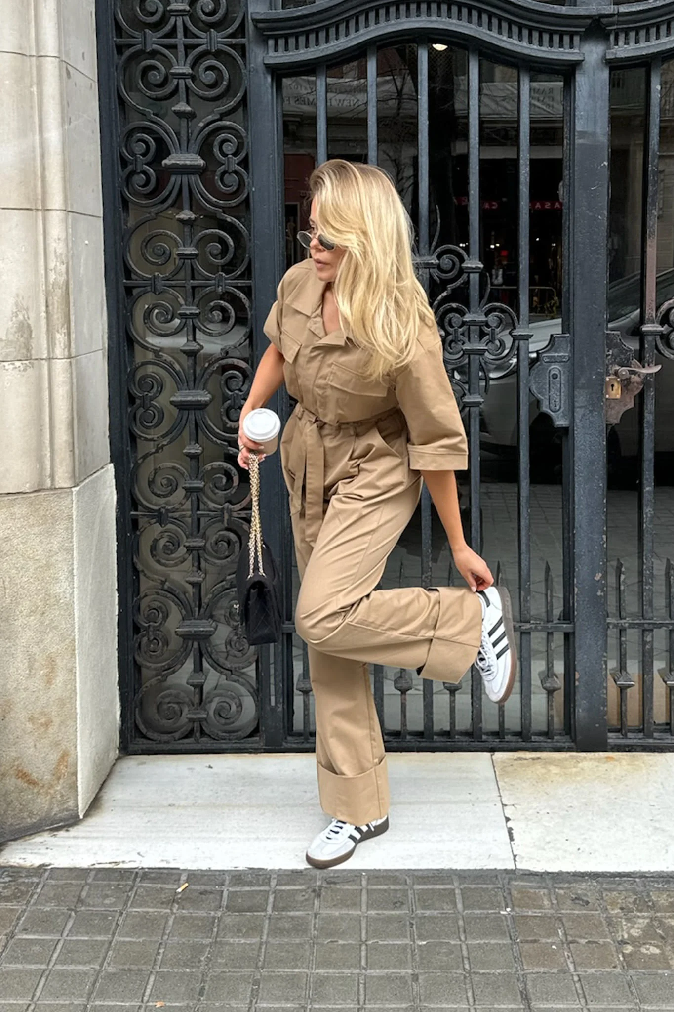 NoraIC Jumpsuit - Brown - Image 3