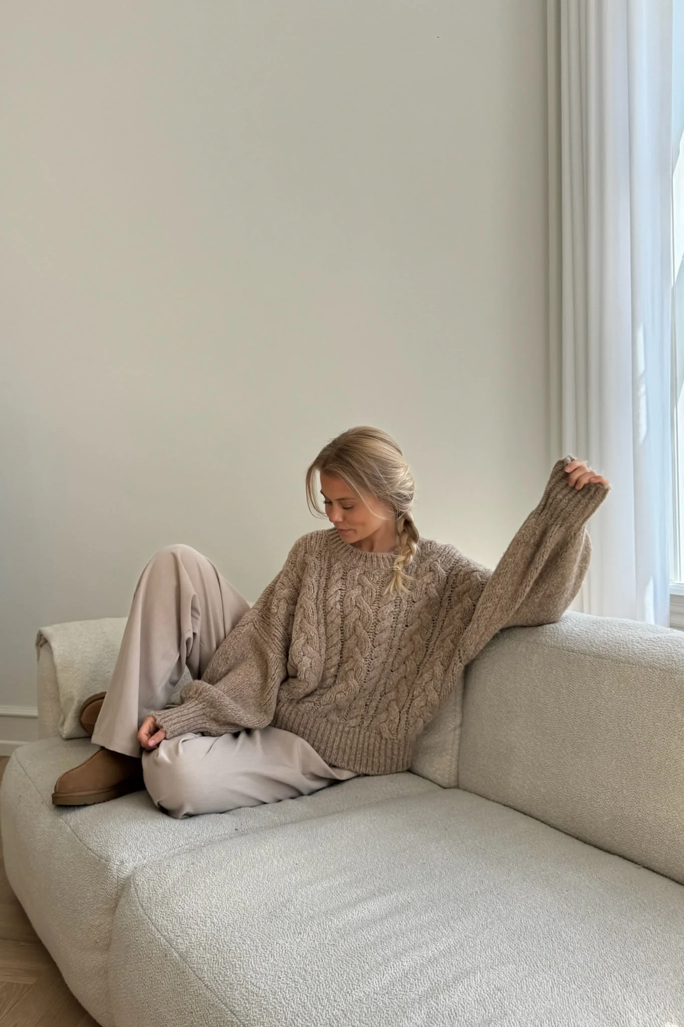 NoraIC Sweater - Beige - Image 5