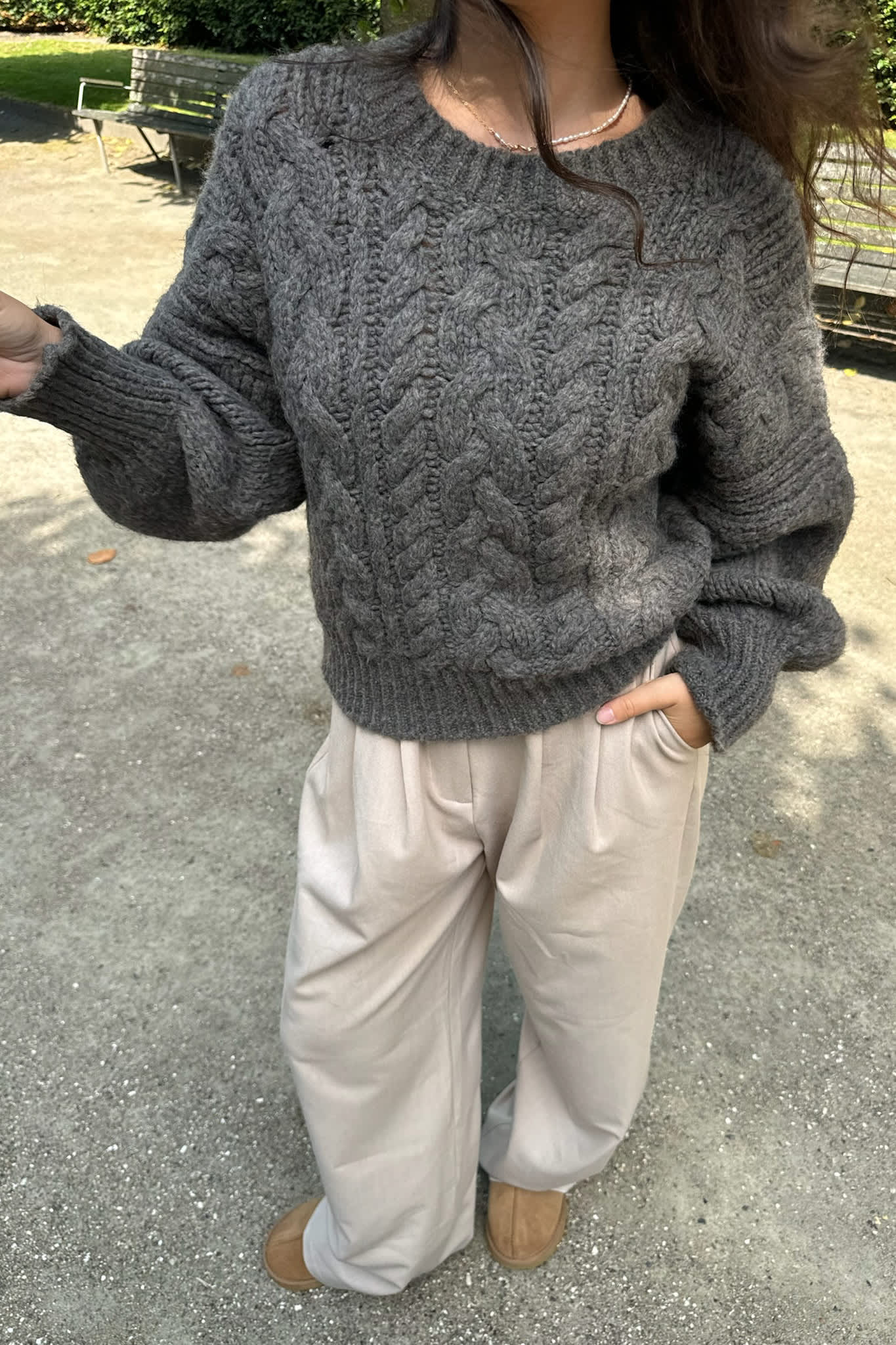 NoraIC Sweater - Brown - Image 11