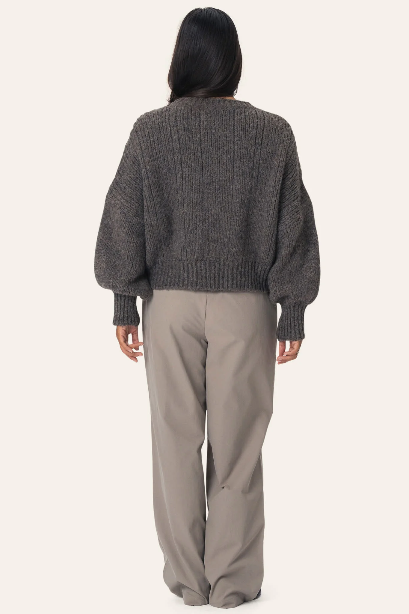 NoraIC Sweater - Brown - Image 3