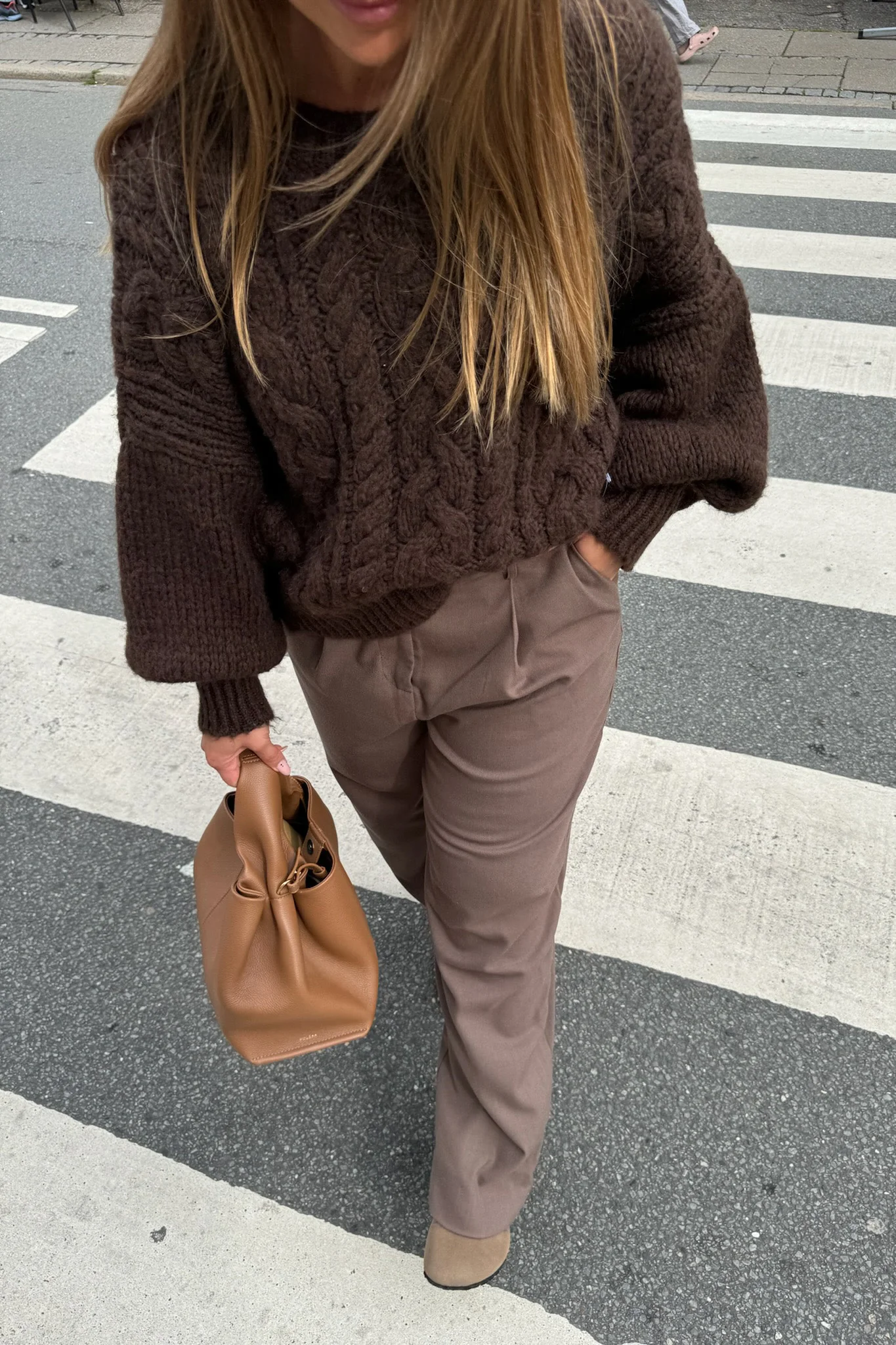 NoraIC Sweater - Chocolate Brown - Image 13