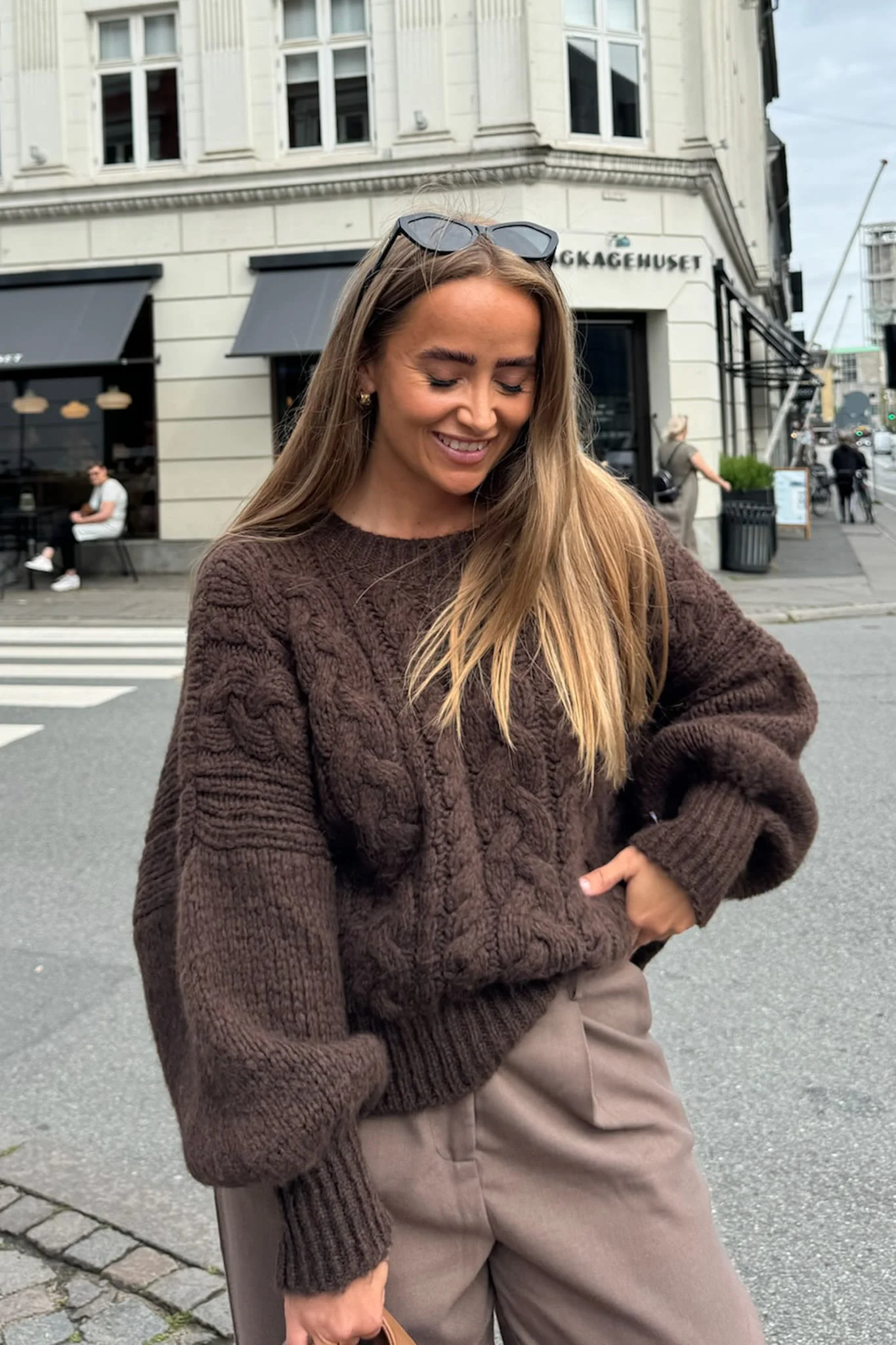NoraIC Sweater - Chocolate Brown - Image 14
