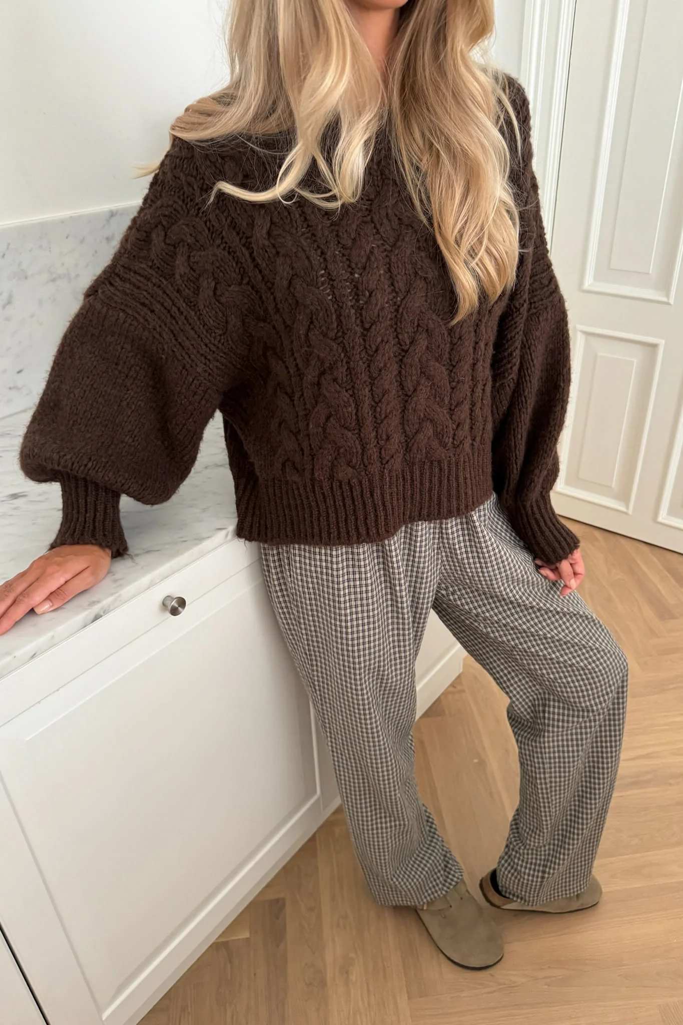 NoraIC Sweater - Chocolate Brown - Image 15