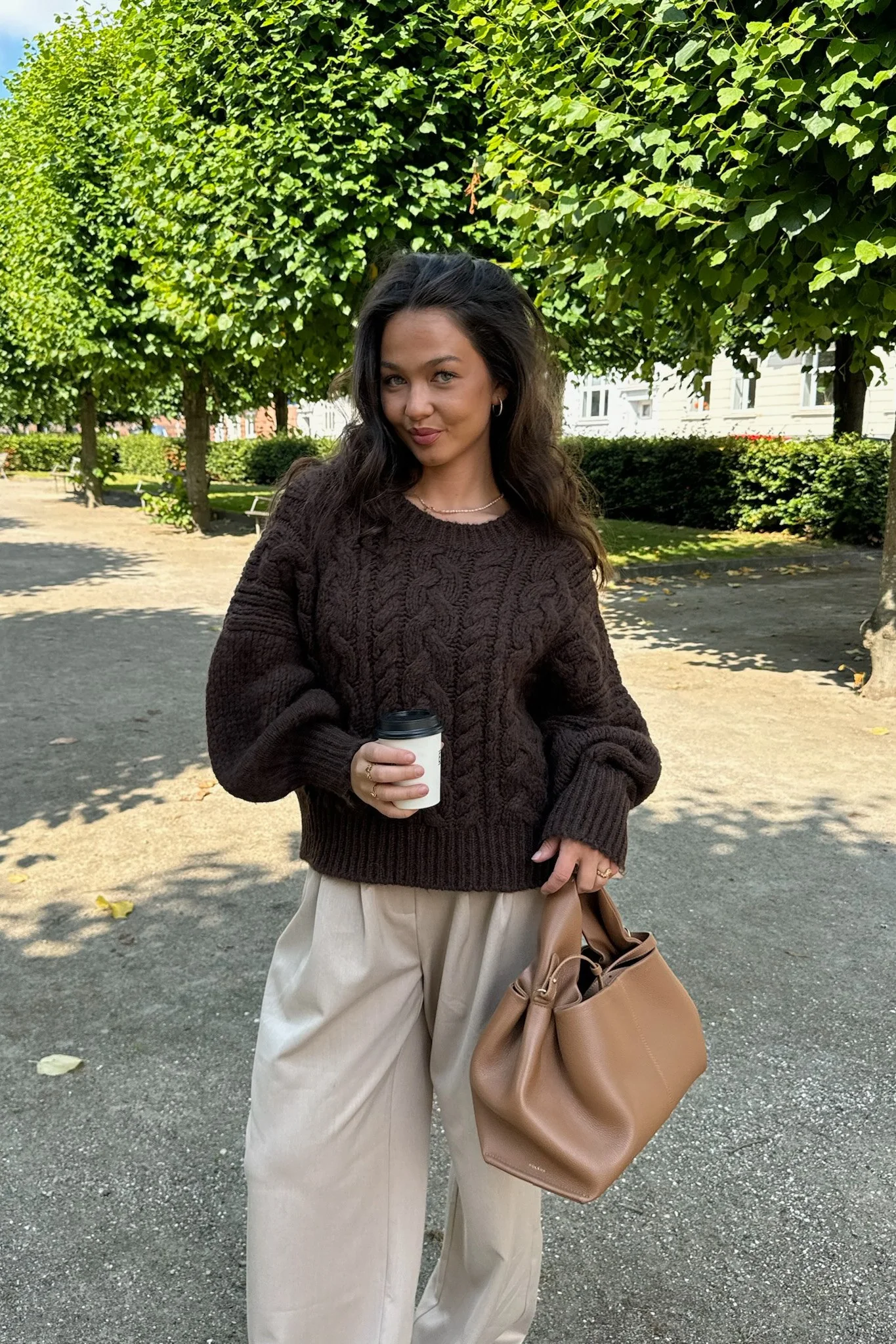 NoraIC Sweater - Chocolate Brown - Image 7