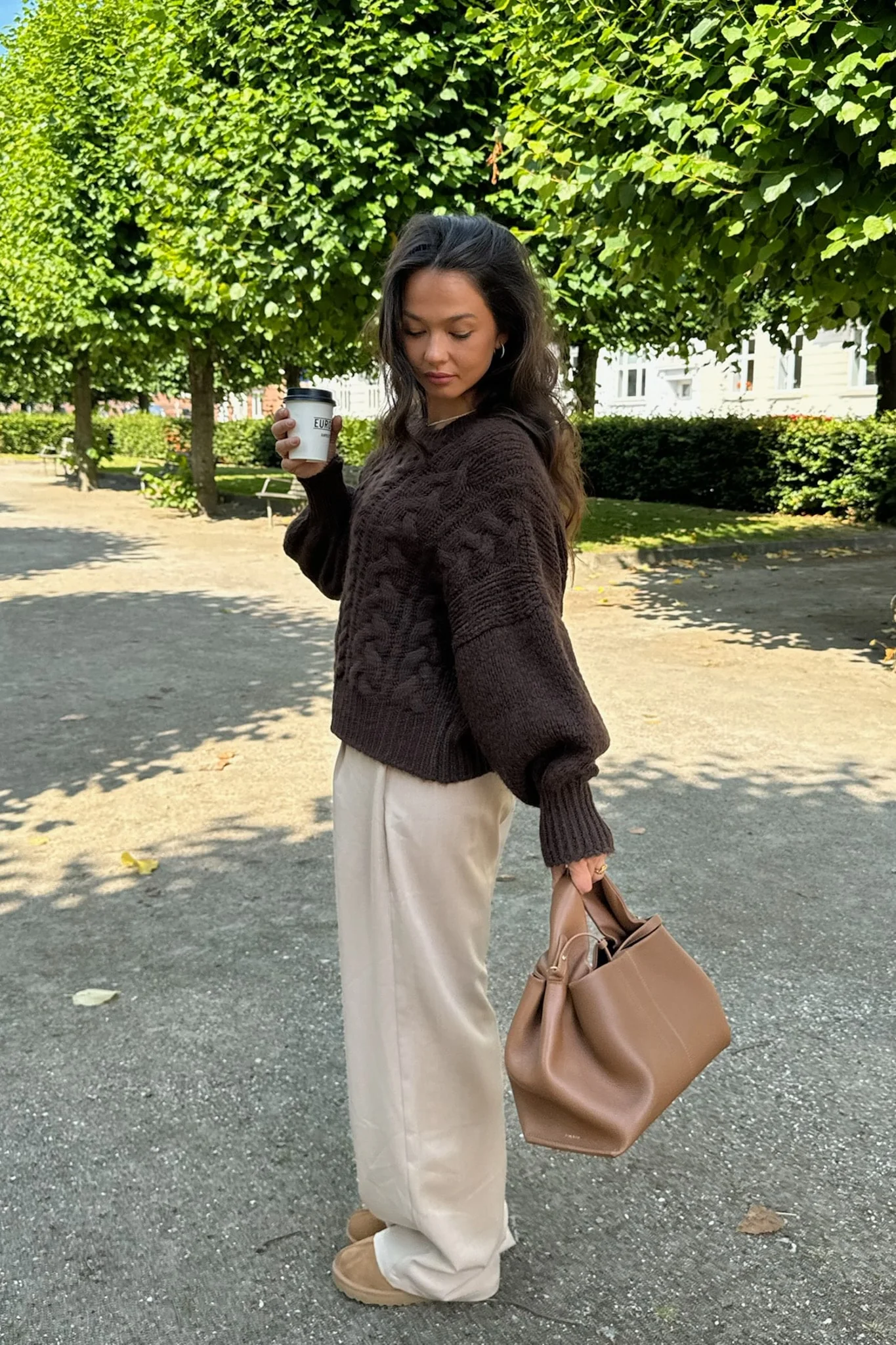 NoraIC Sweater - Chocolate Brown - Image 8