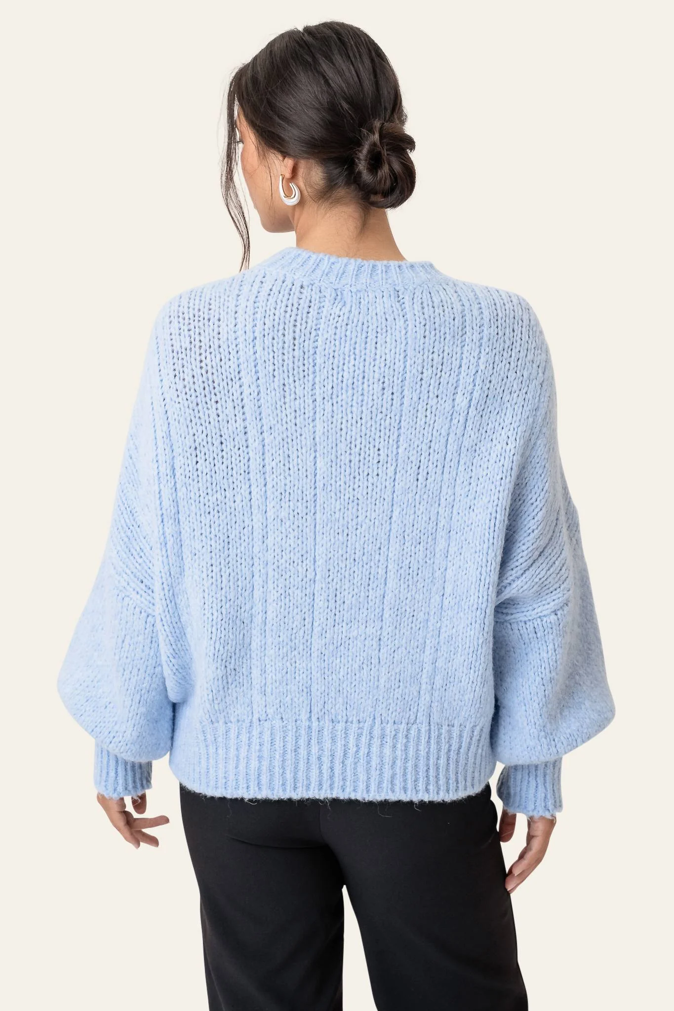 NoraIC Sweater - Light Blue - Image 4