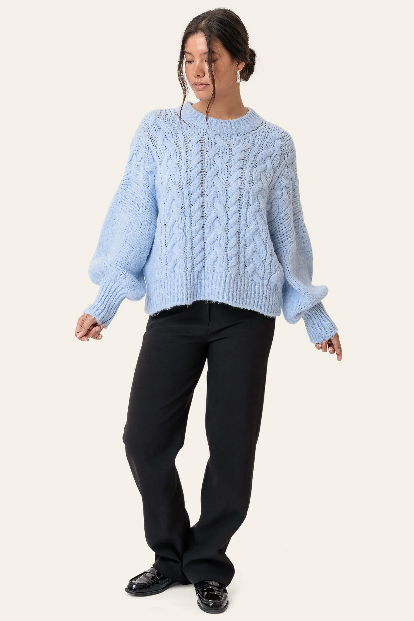NoraIC Sweater - Light Blue - Image 6