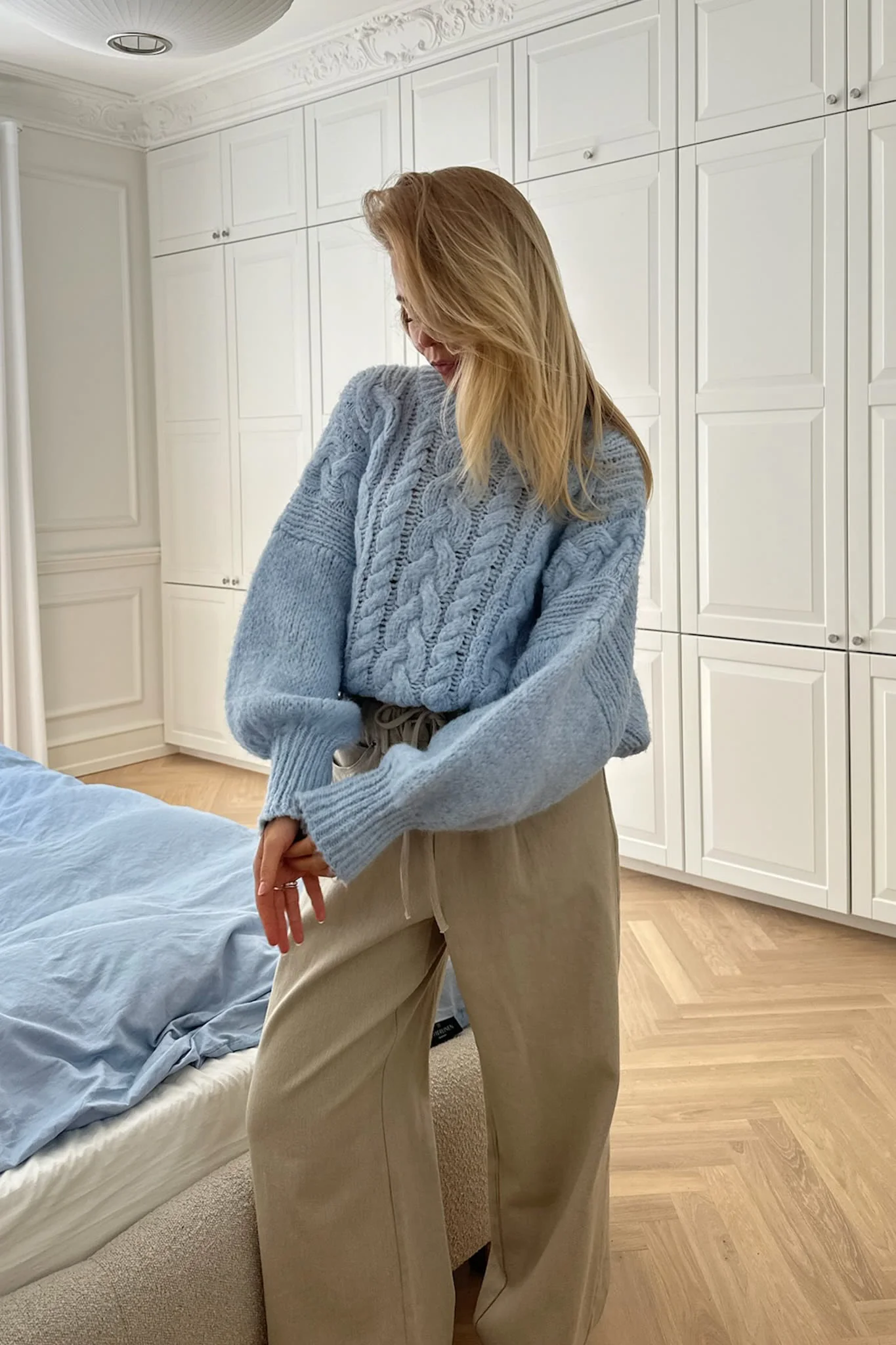 NoraIC Sweater - Light Blue - Image 7