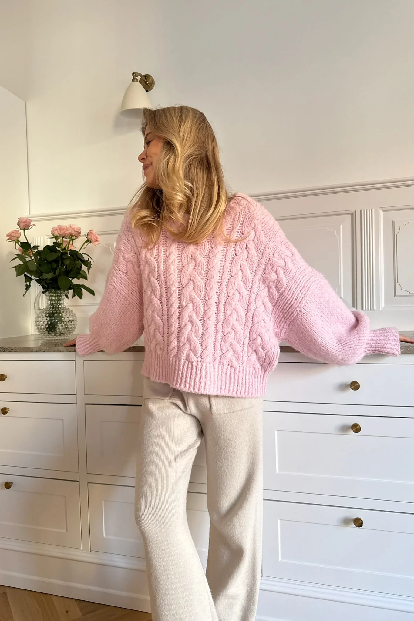 NoraIC Sweater - Light Pink - Image 7