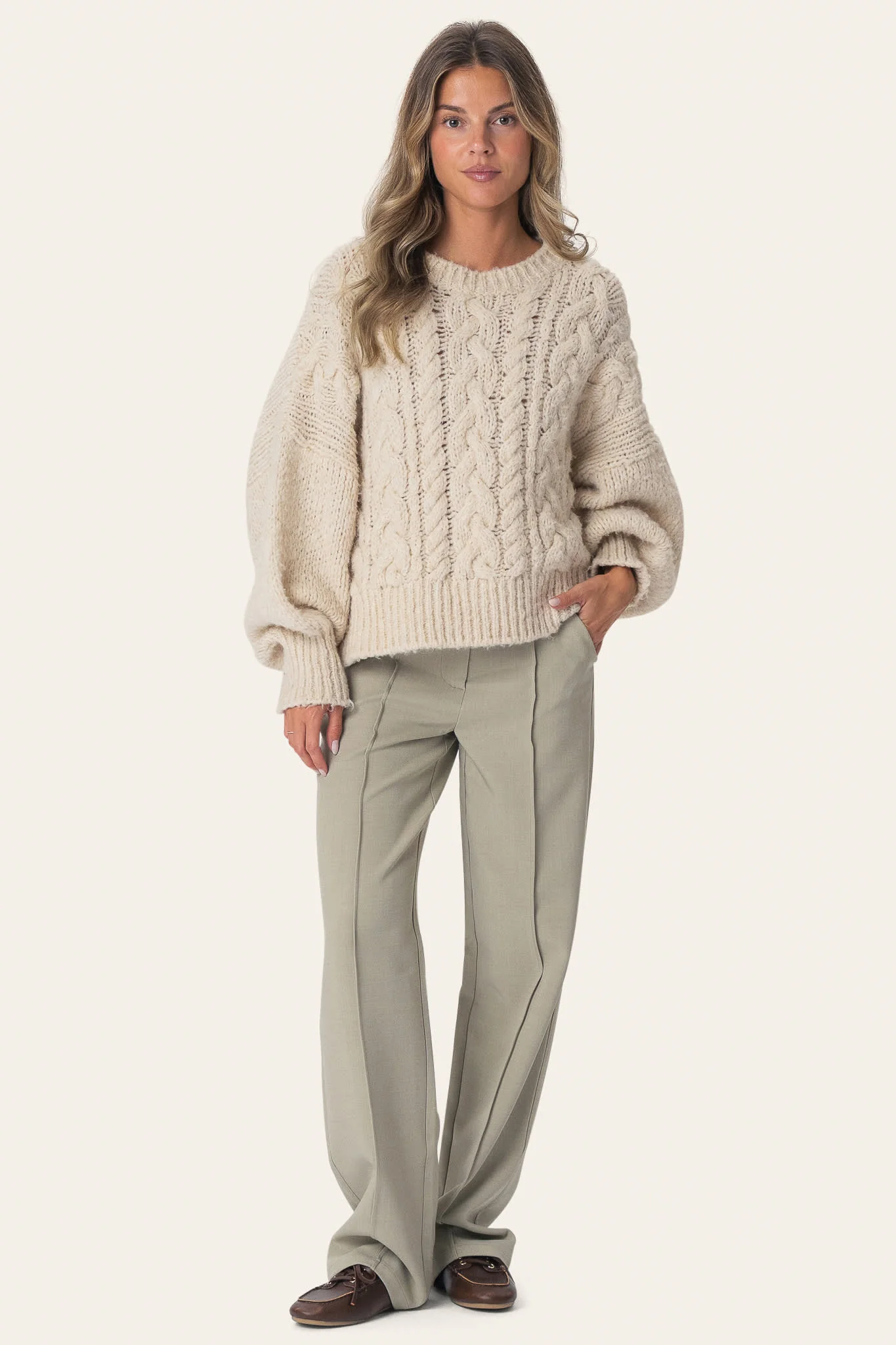 NoraIC Sweater - Off White - Image 4
