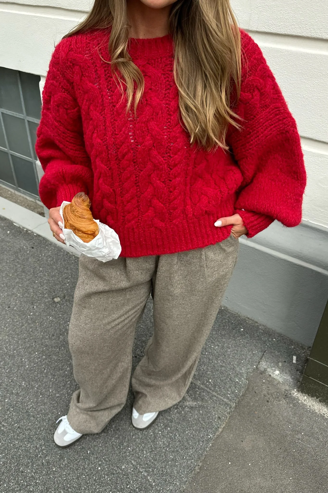 NoraIC Sweater - Red - Image 2
