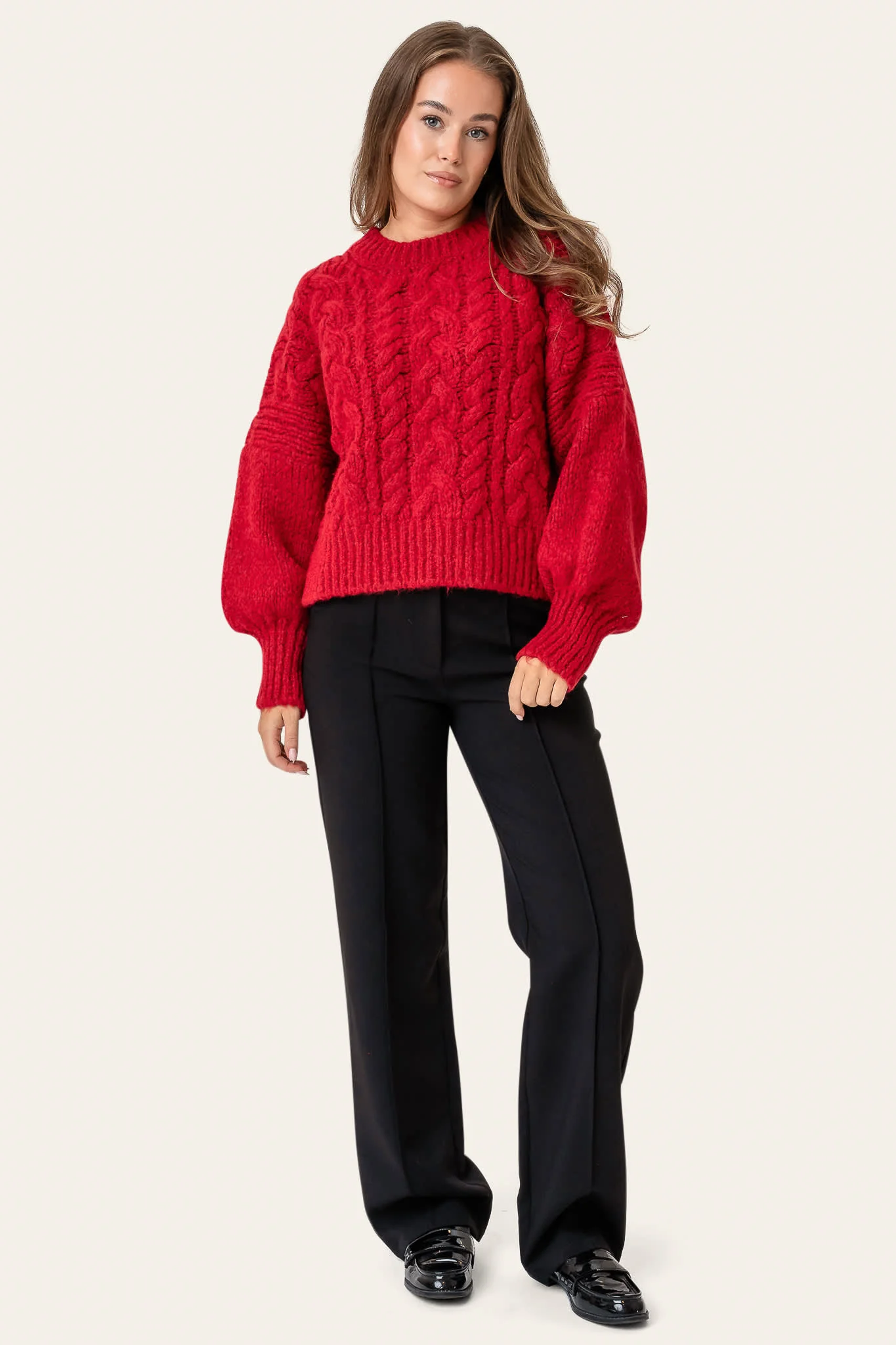 NoraIC Sweater - Red - Image 4